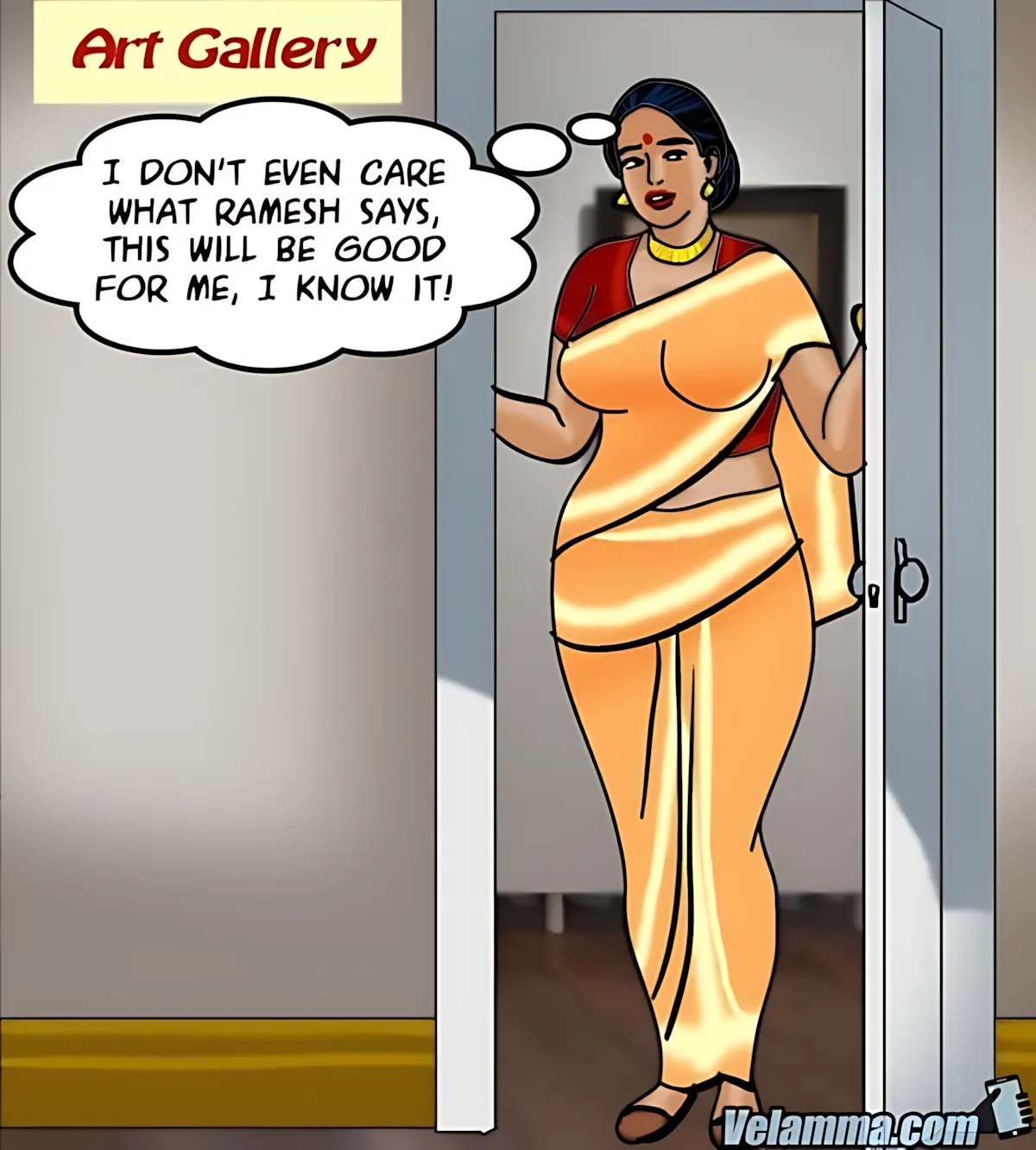 Velamma All Episodes Comics, 62 . Velamma - Episode 62 - A Piece Of Art, page 41 of 182