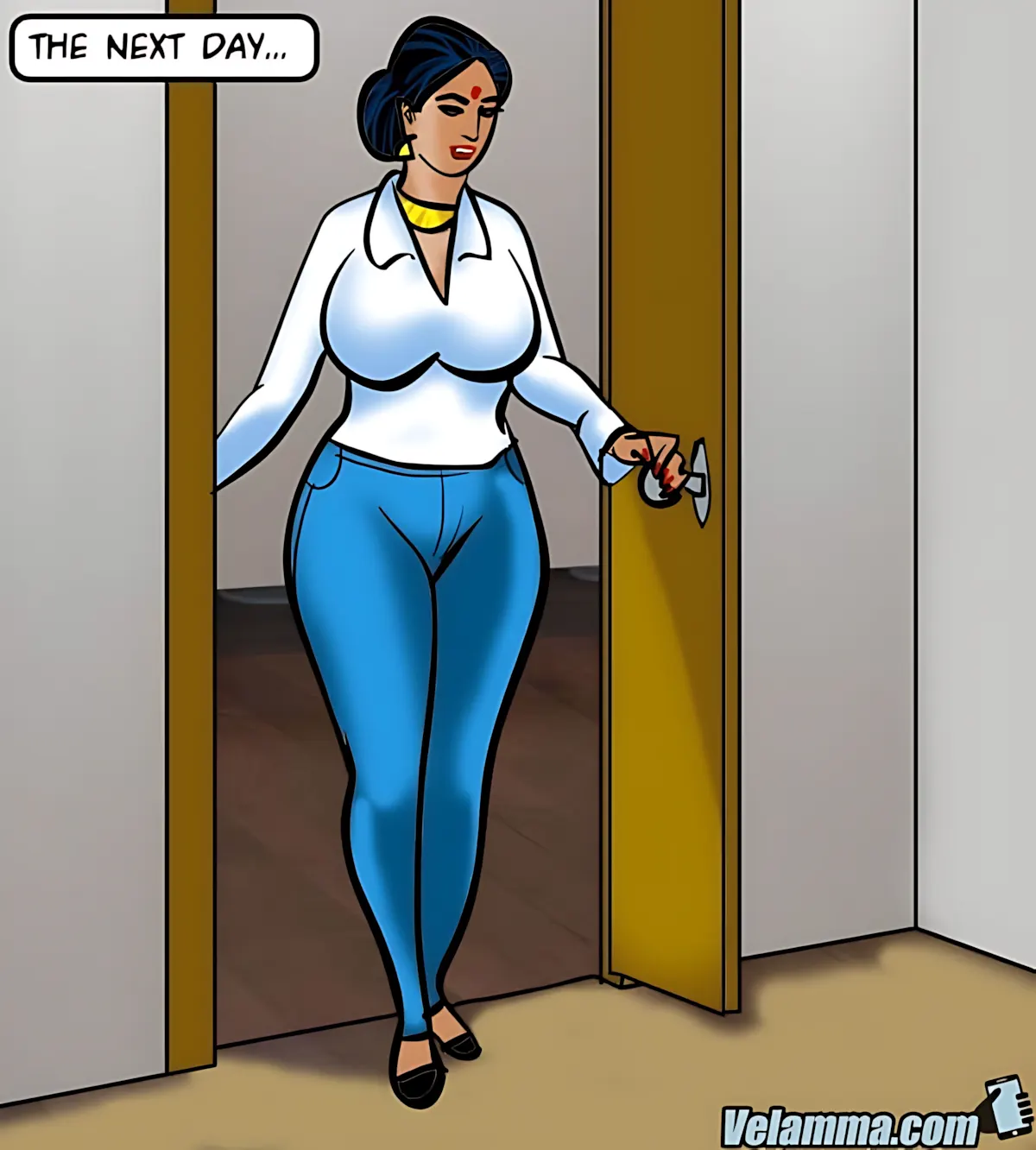 Velamma All Episodes Comics, 62 . Velamma - Episode 62 - A Piece Of Art, page 42 of 182
