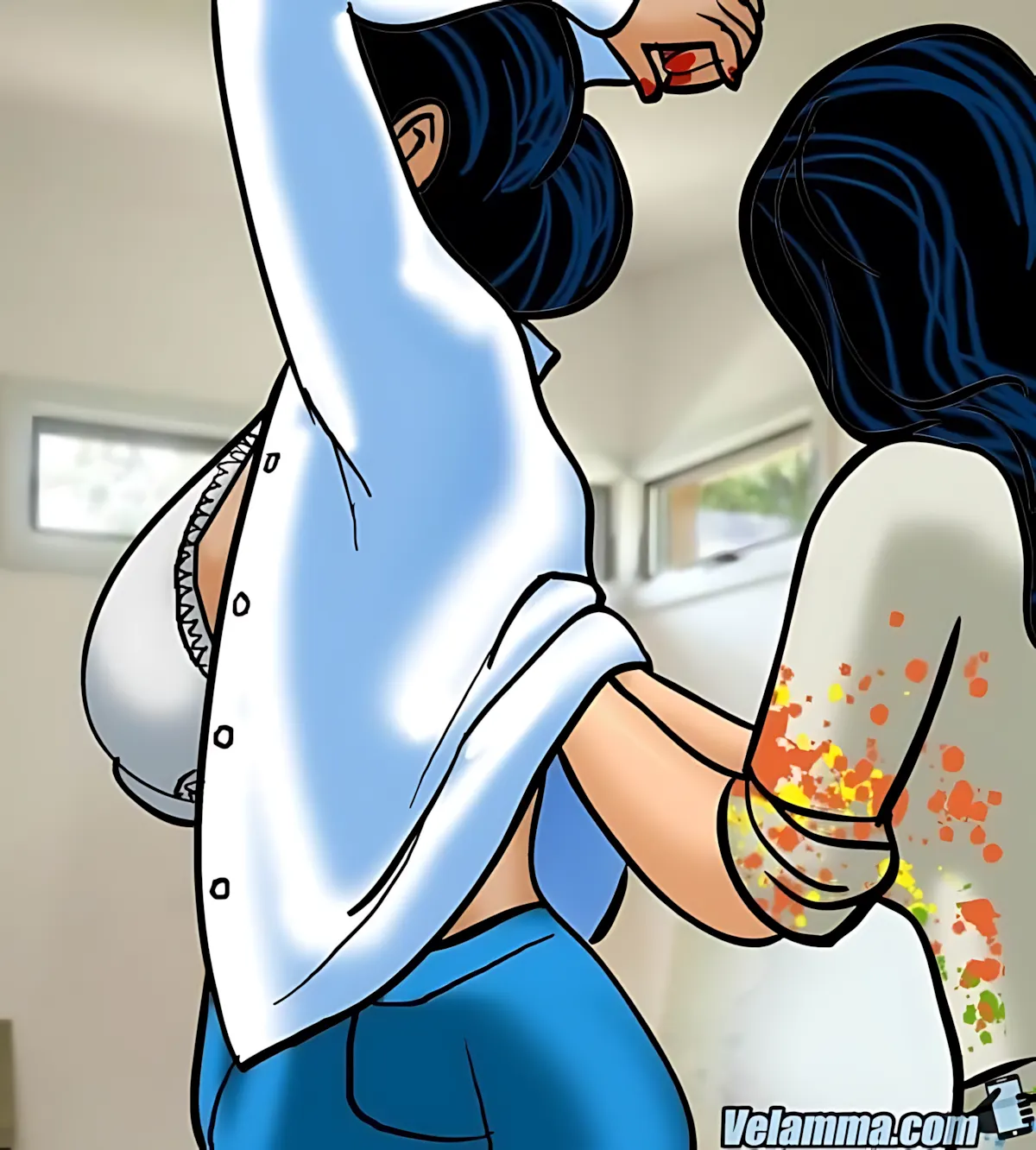 Velamma All Episodes Comics, 62 . Velamma - Episode 62 - A Piece Of Art, page 69 of 182