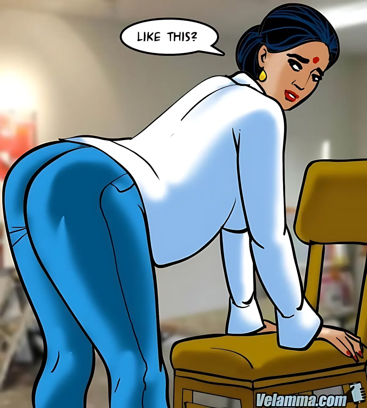 Velamma All Episodes Comics, 62 . Velamma - Episode 62 - A Piece Of Art, page 77 of 182