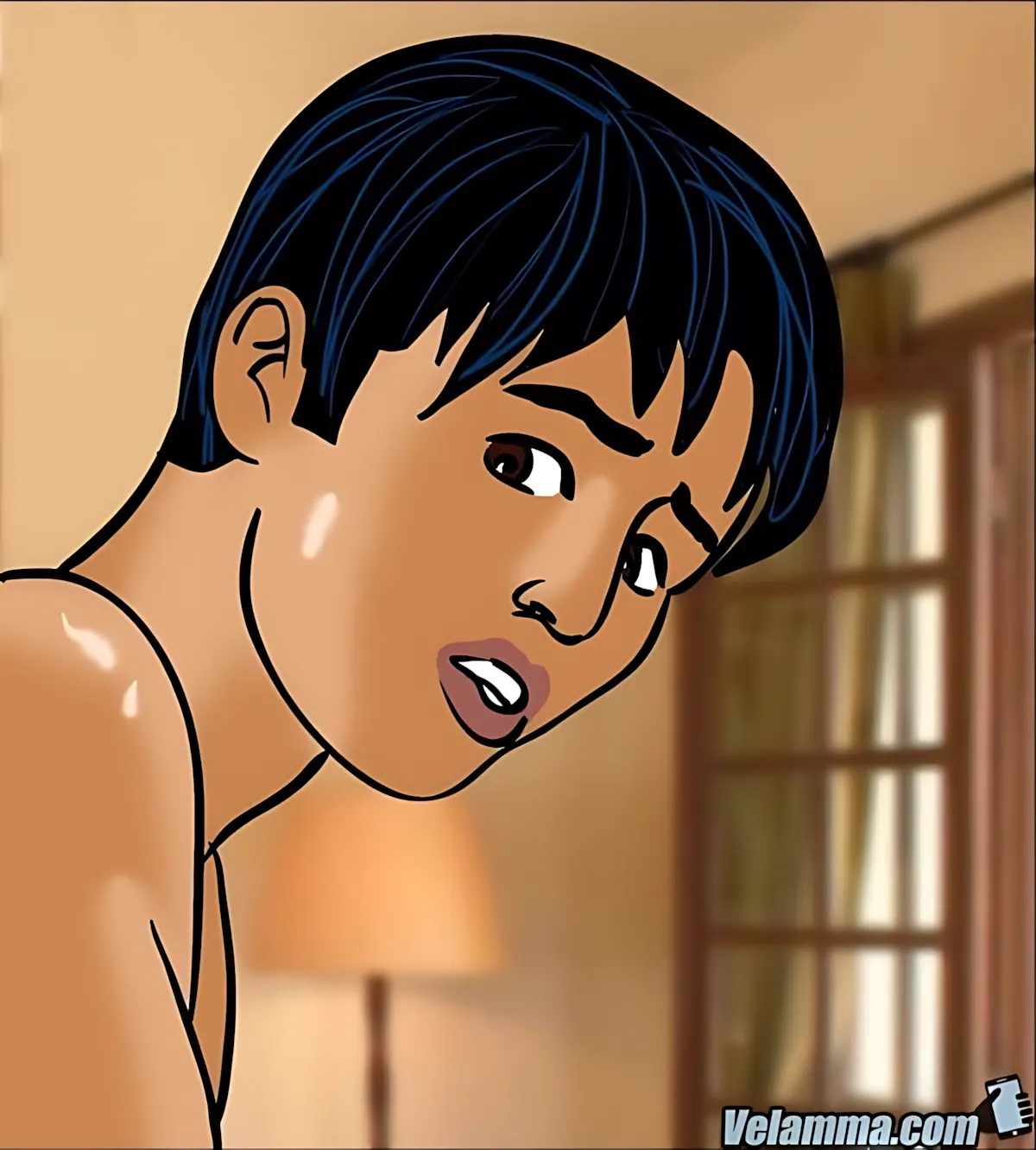 Velamma All Episodes Comics, 61 . Velamma - Episode 61 - Naked Cleaning, page 104 of 187