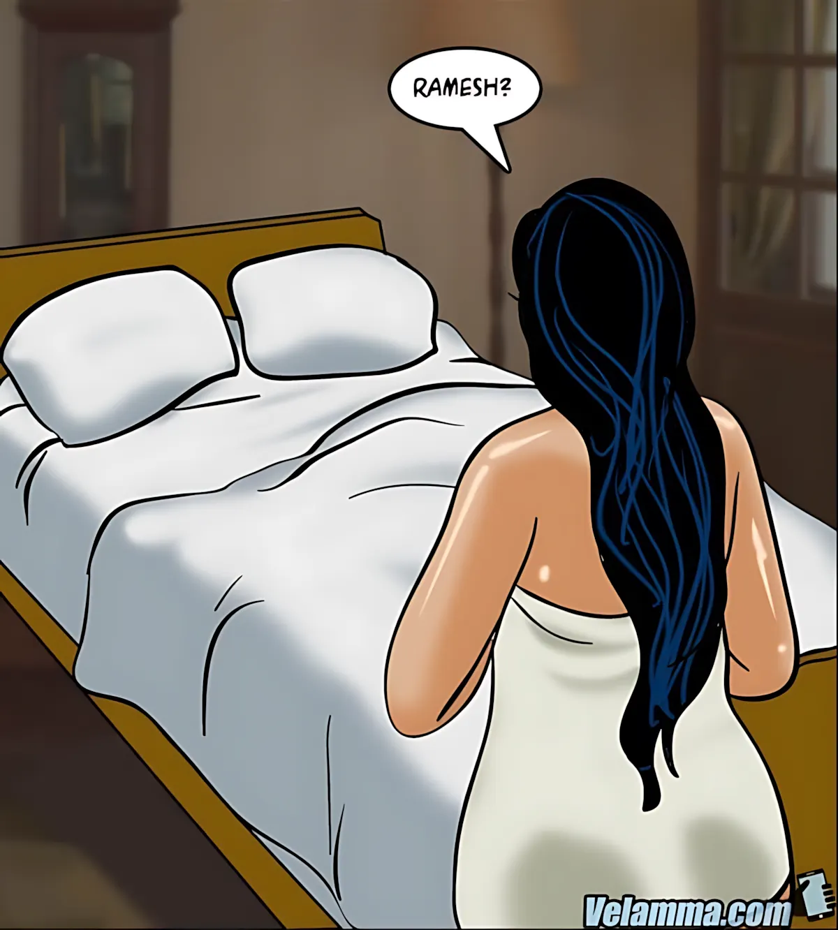 Velamma All Episodes Comics, 61 . Velamma - Episode 61 - Naked Cleaning, page 23 of 187