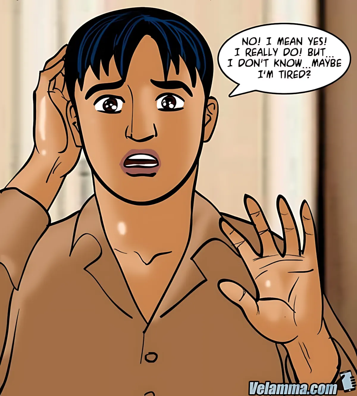 Velamma All Episodes Comics, 61 . Velamma - Episode 61 - Naked Cleaning, page 68 of 187