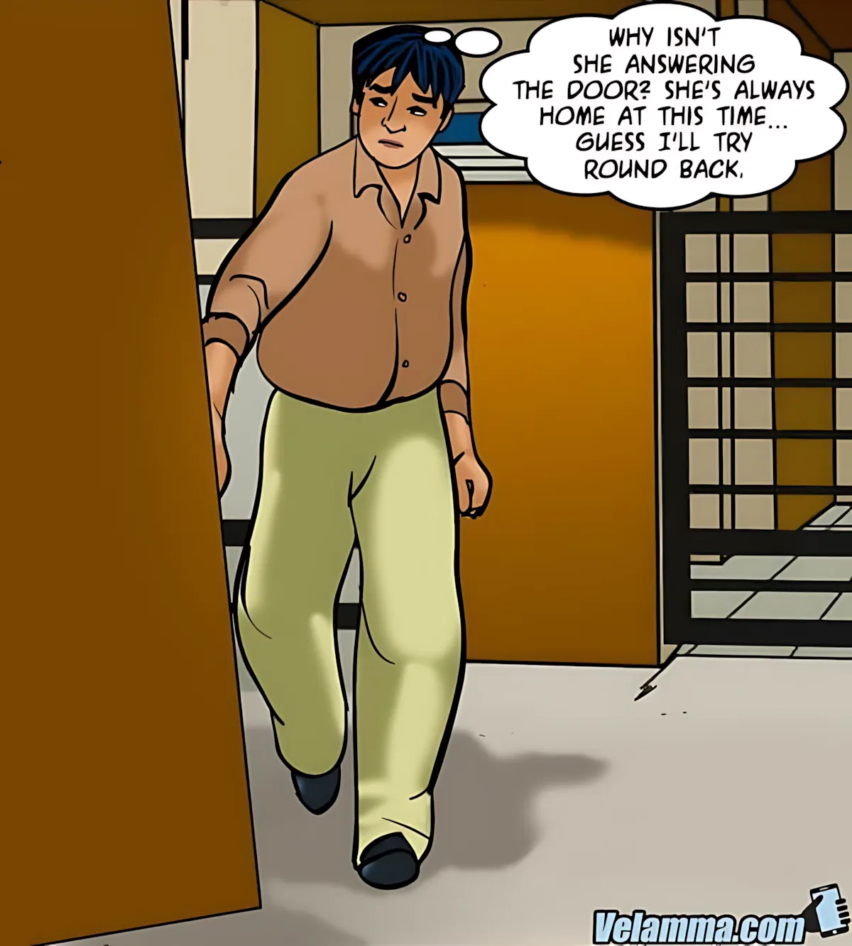 Velamma All Episodes Comics, 61 . Velamma - Episode 61 - Naked Cleaning, page 78 of 187