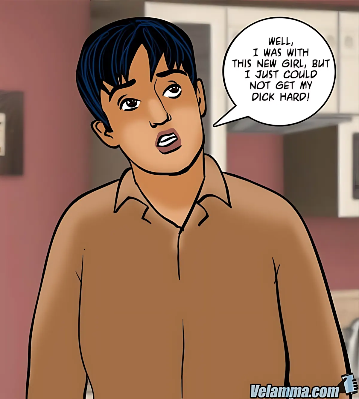 Velamma All Episodes Comics, 61 . Velamma - Episode 61 - Naked Cleaning, page 89 of 187