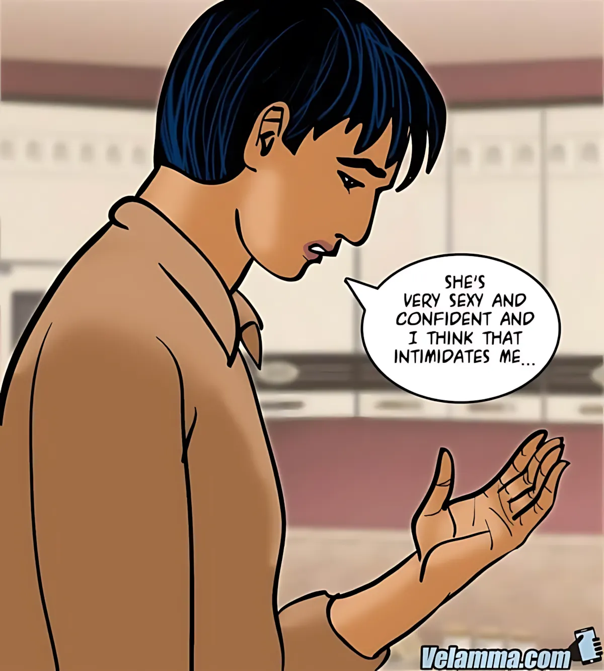 Velamma All Episodes Comics, 61 . Velamma - Episode 61 - Naked Cleaning, page 91 of 187