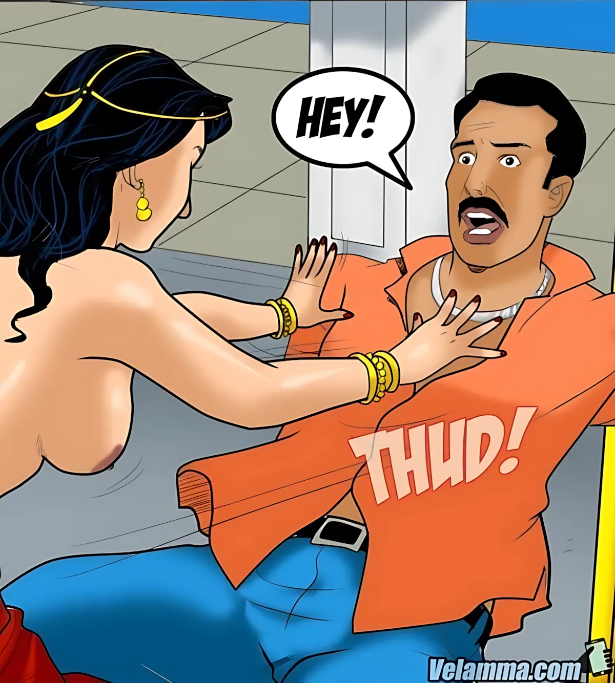 Velamma All Episodes Comics, 59 . Velamma - Episode 59 - Godmother, page 130 of 163