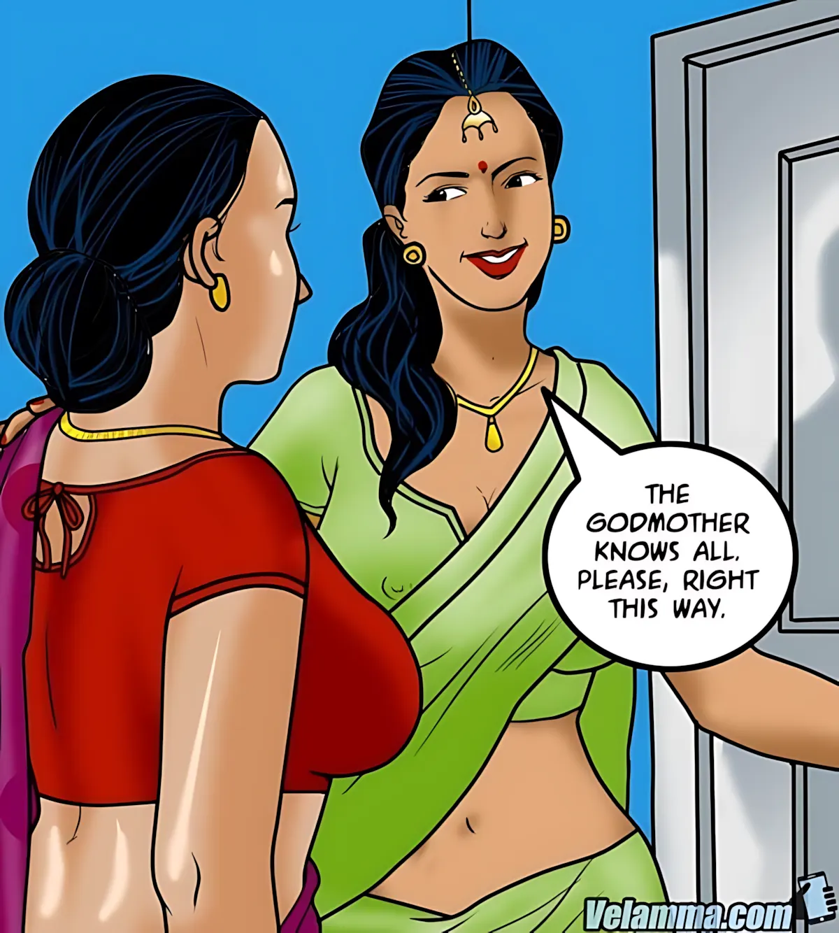 Velamma All Episodes Comics, 59 . Velamma - Episode 59 - Godmother, page 15 of 163