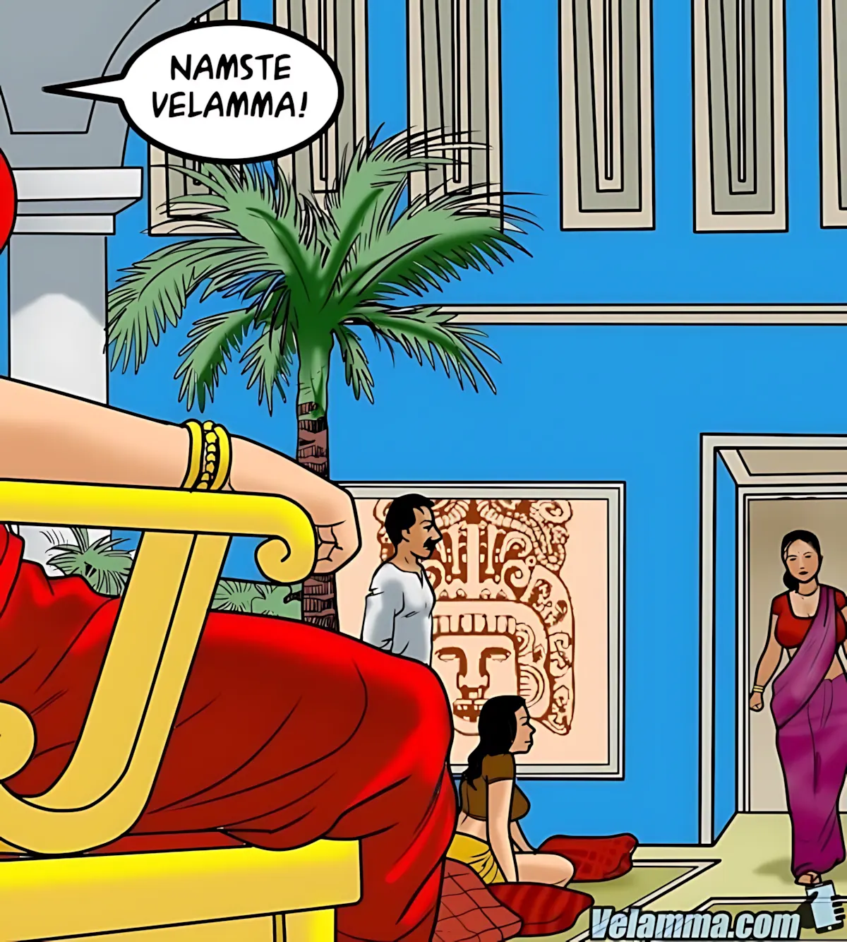 Velamma All Episodes Comics, 59 . Velamma - Episode 59 - Godmother, page 16 of 163