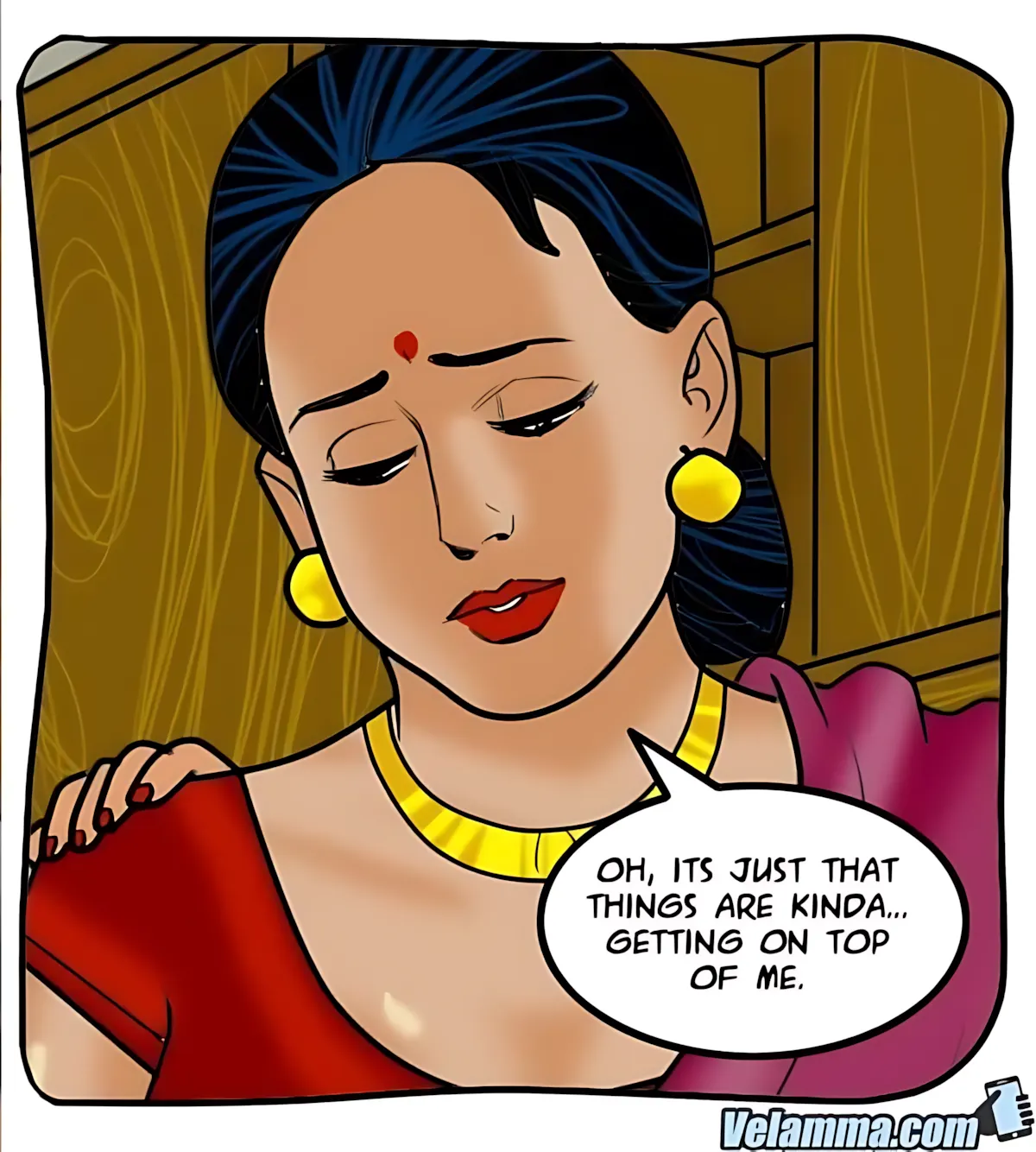 Velamma All Episodes Comics, 59 . Velamma - Episode 59 - Godmother, page 4 of 163