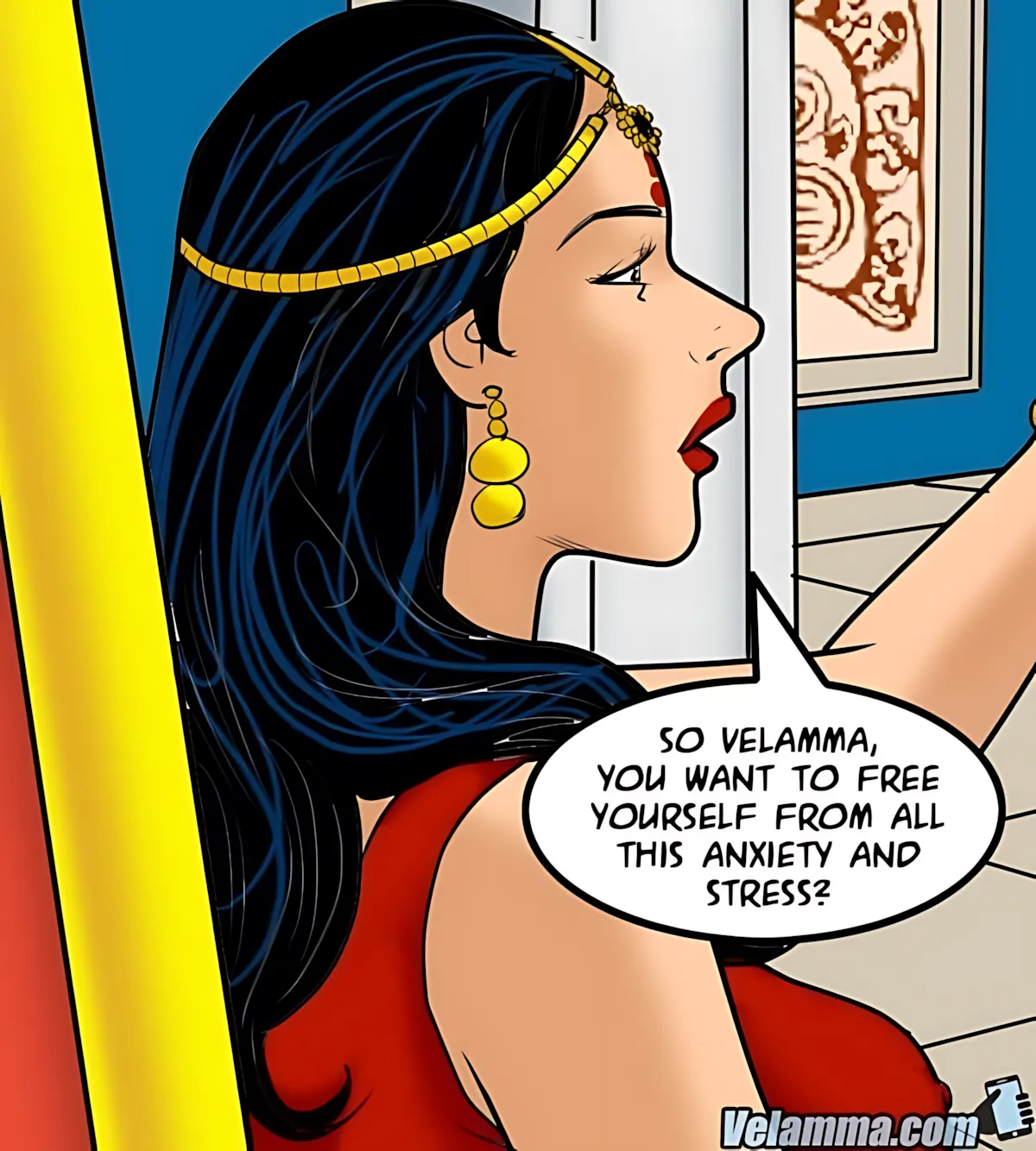 Velamma All Episodes Comics, 59 . Velamma - Episode 59 - Godmother, page 35 of 163