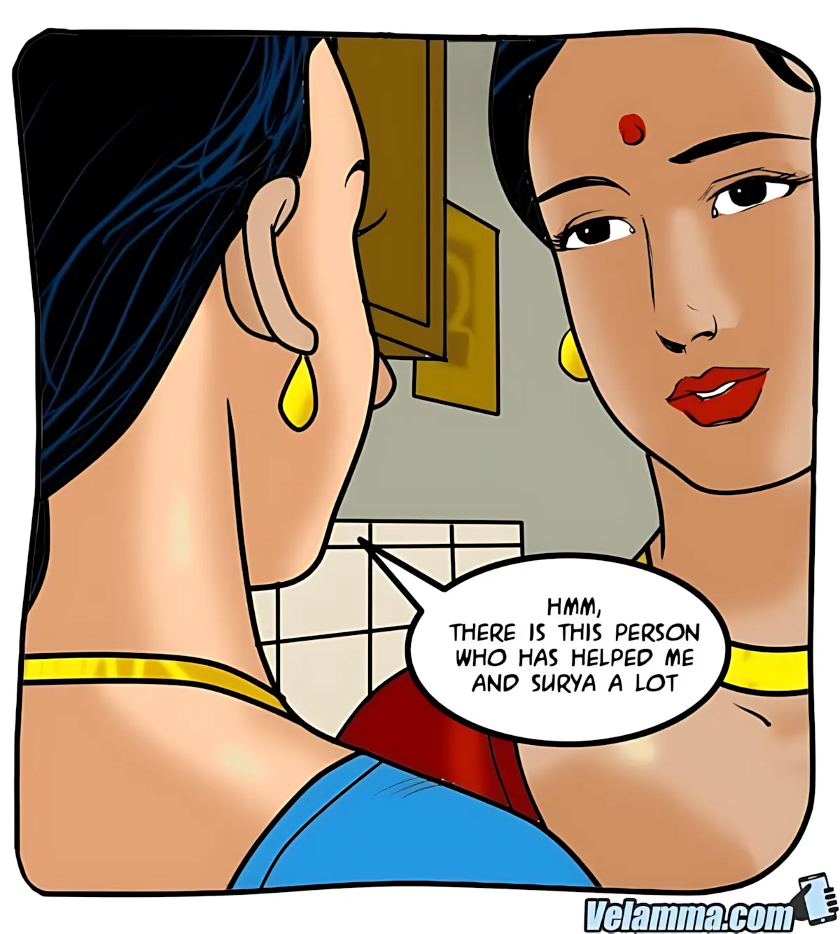 Velamma All Episodes Comics, 59 . Velamma - Episode 59 - Godmother, page 5 of 163