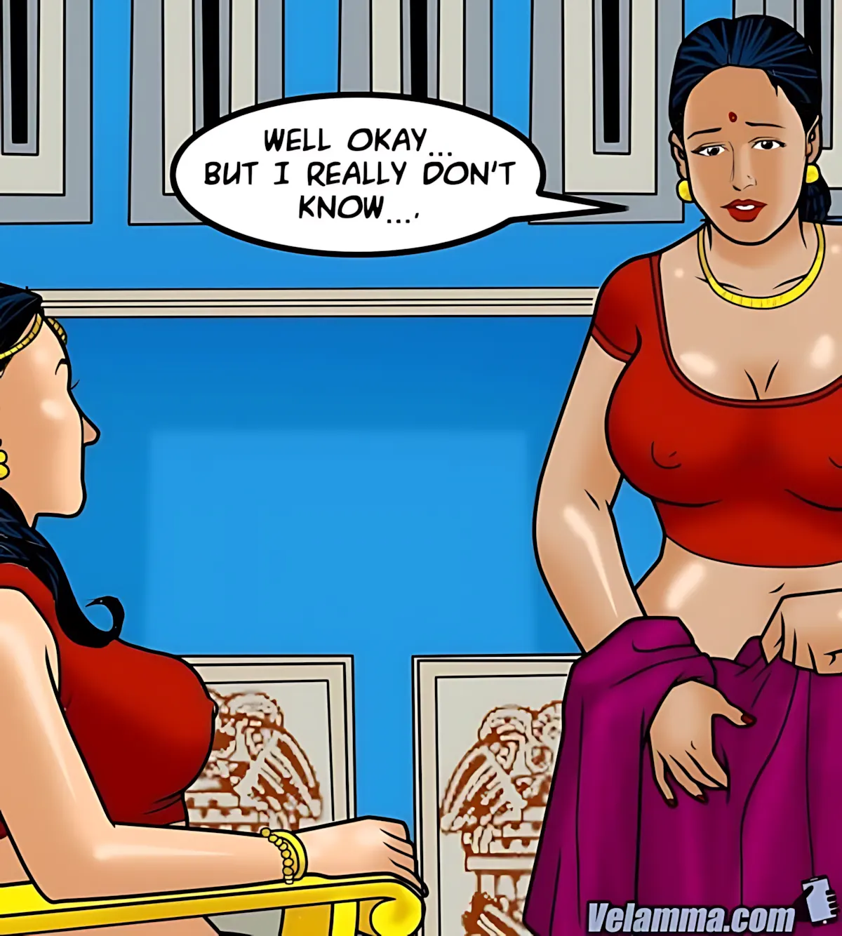 Velamma All Episodes Comics, 59 . Velamma - Episode 59 - Godmother, page 42 of 163