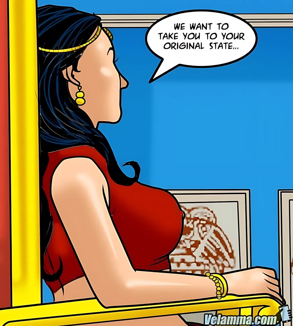 Velamma All Episodes Comics, 59 . Velamma - Episode 59 - Godmother, page 44 of 163