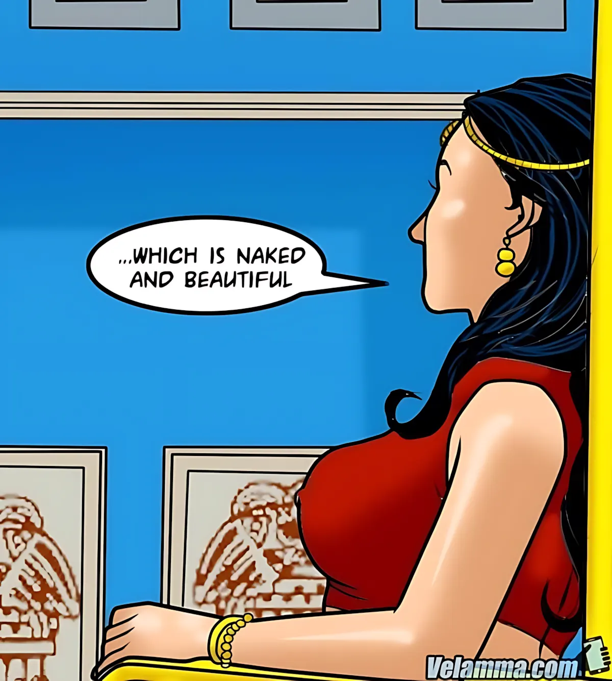 Velamma All Episodes Comics, 59 . Velamma - Episode 59 - Godmother, page 46 of 163