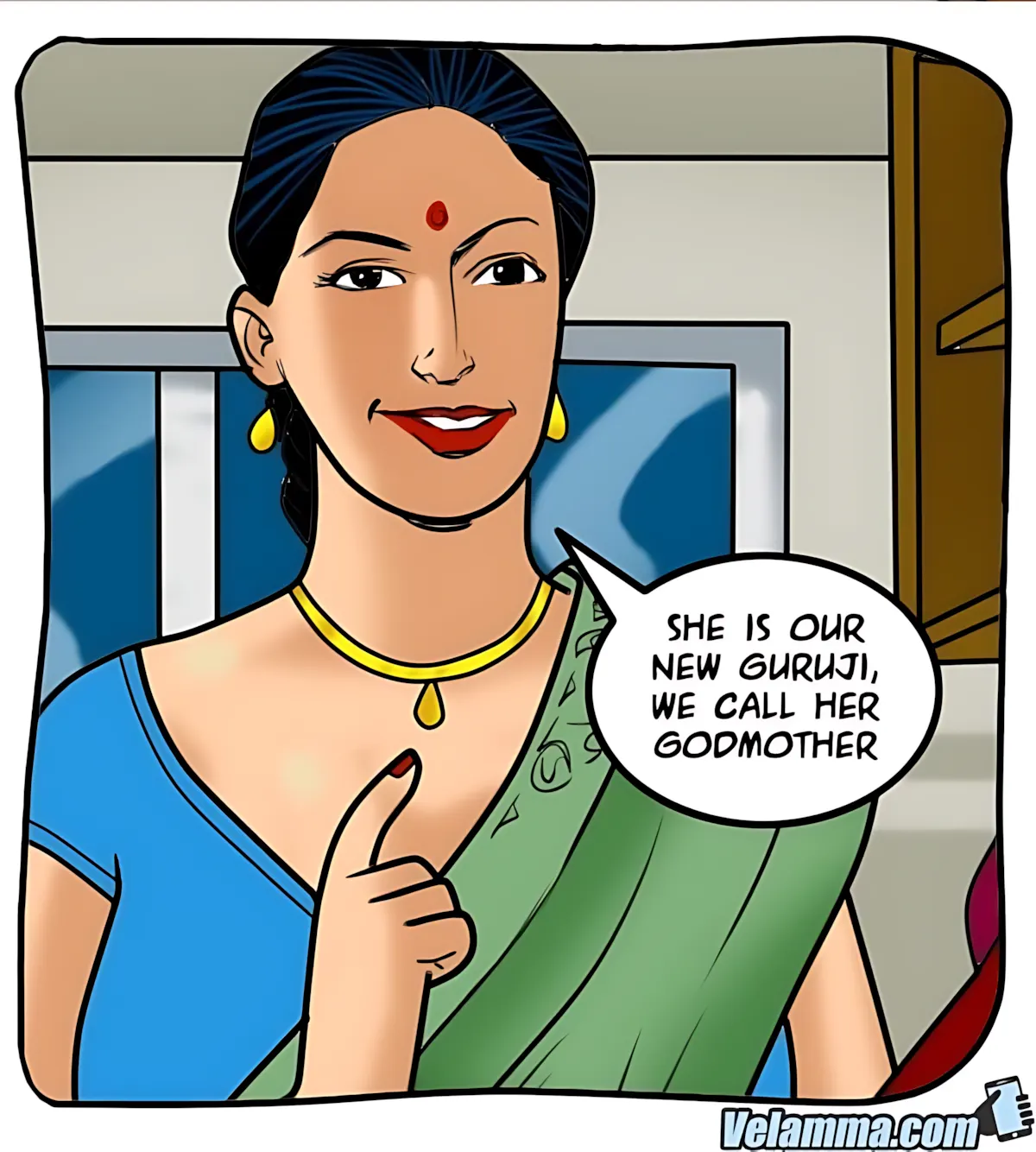 Velamma All Episodes Comics, 59 . Velamma - Episode 59 - Godmother, page 6 of 163