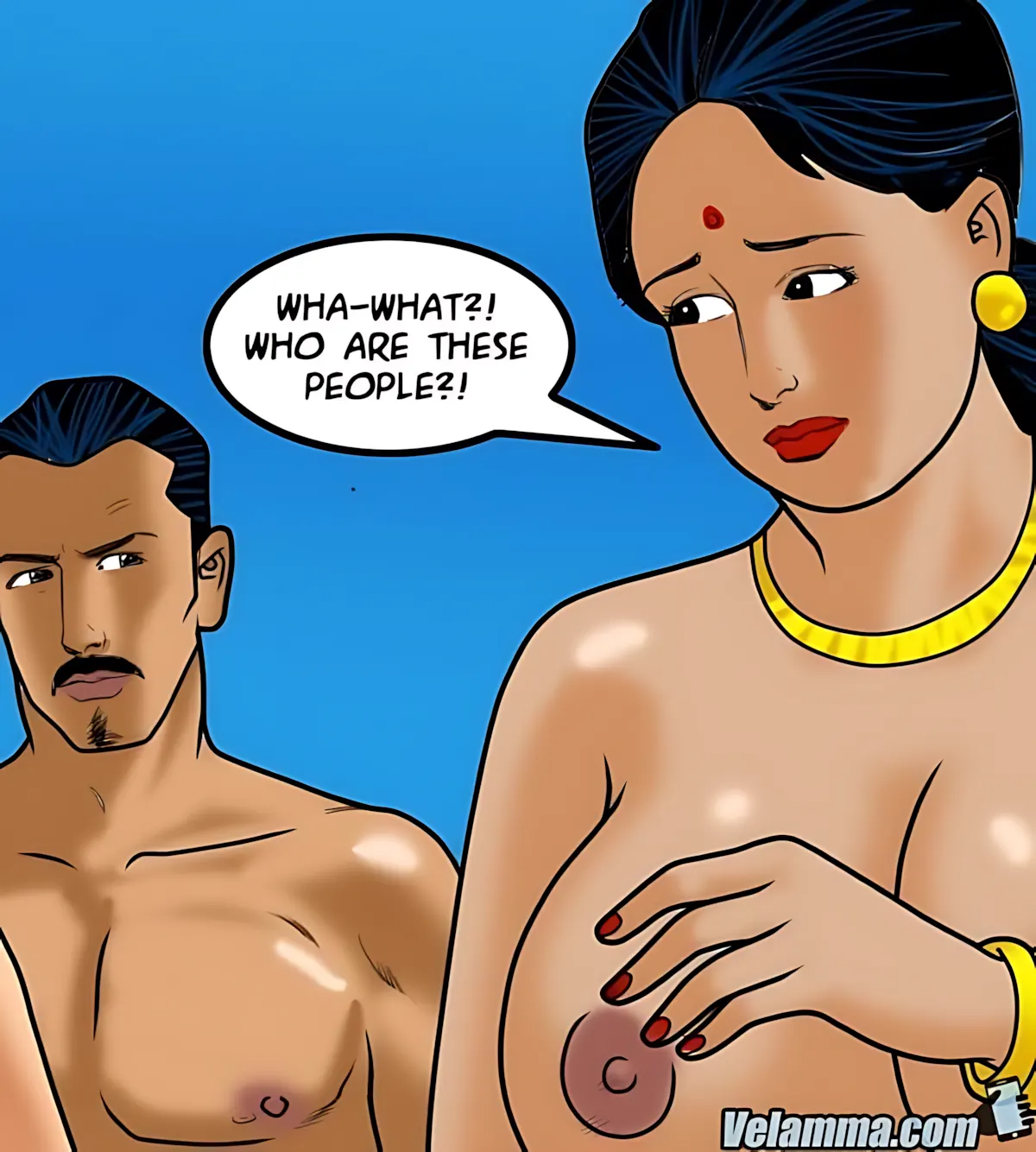 Velamma All Episodes Comics, 59 . Velamma - Episode 59 - Godmother, page 57 of 163