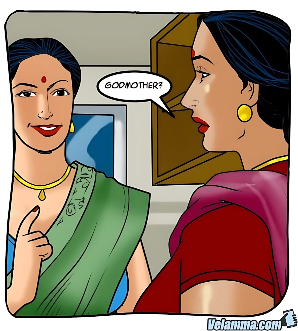 Velamma All Episodes Comics, 59 . Velamma - Episode 59 - Godmother, page 7 of 163