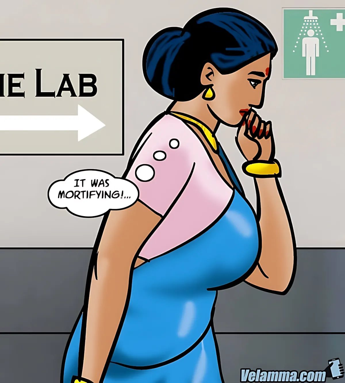 Velamma All Episodes Comics, 58 . Velamma - Episode 58 - Contaminated, page 57 of 194
