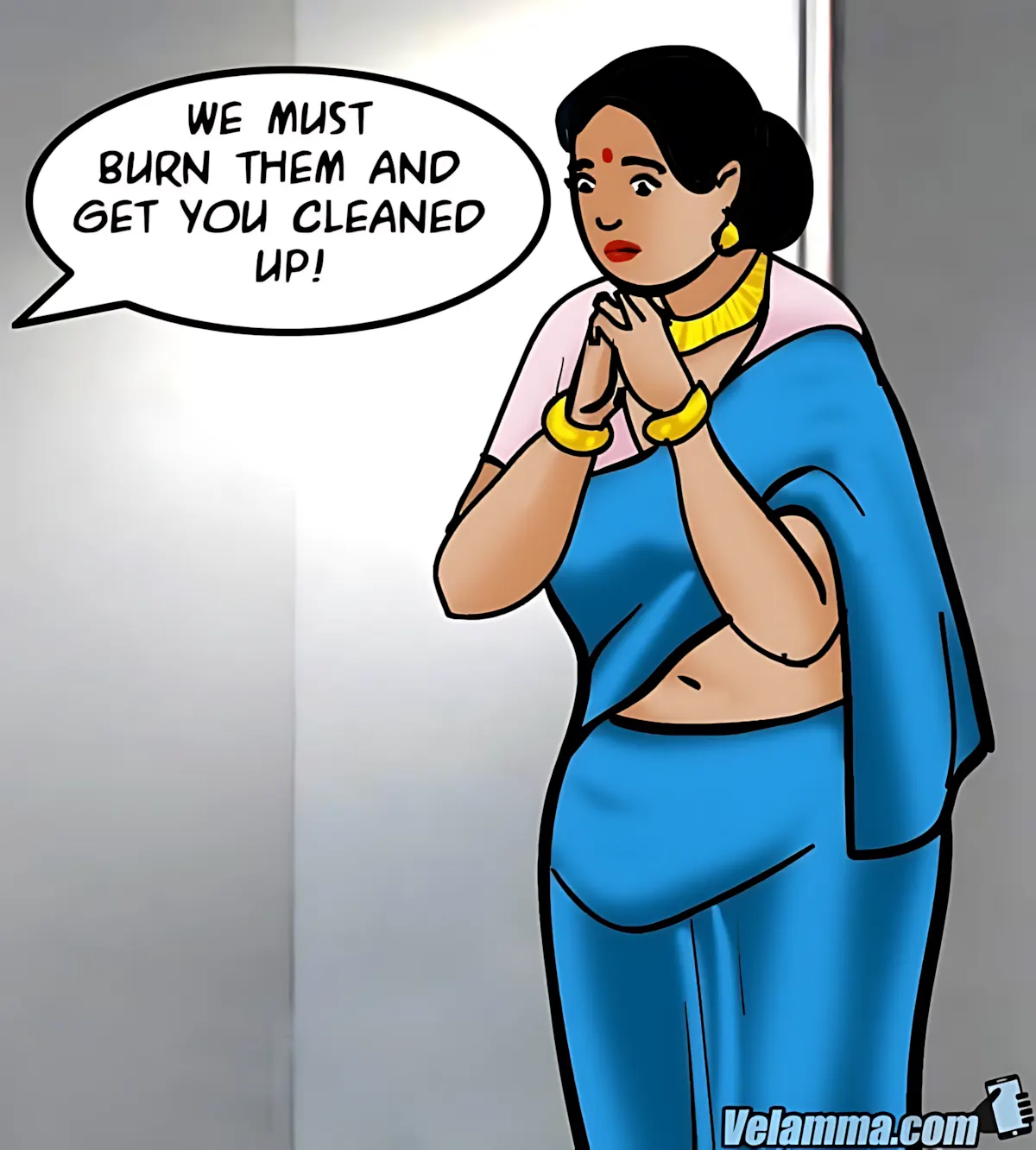 Velamma All Episodes Comics, 58 . Velamma - Episode 58 - Contaminated, page 64 of 194