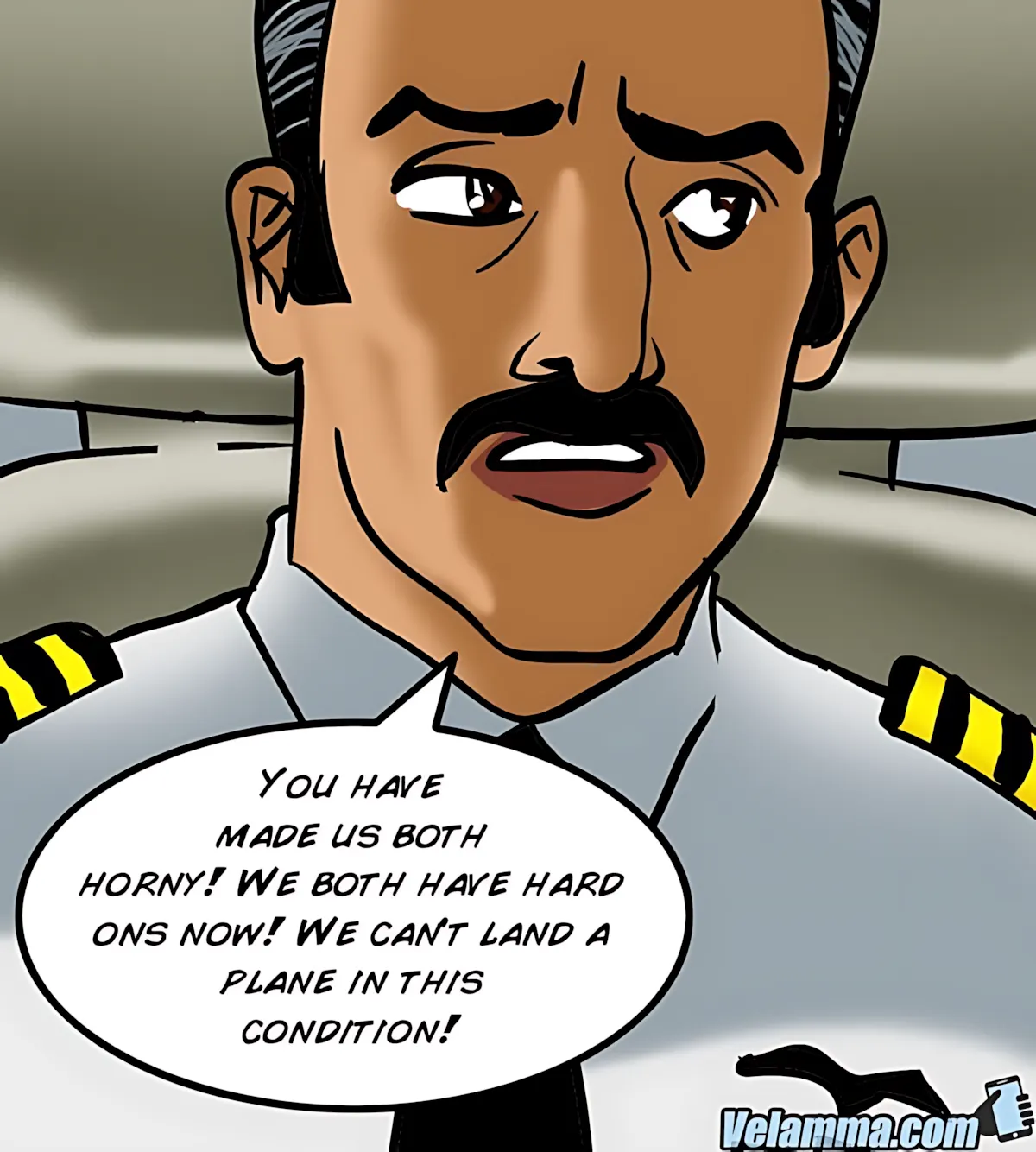 Velamma All Episodes Comics, 56 . Velamma - Episode 56 - Cocks In The Cockpit, page 101 of 221