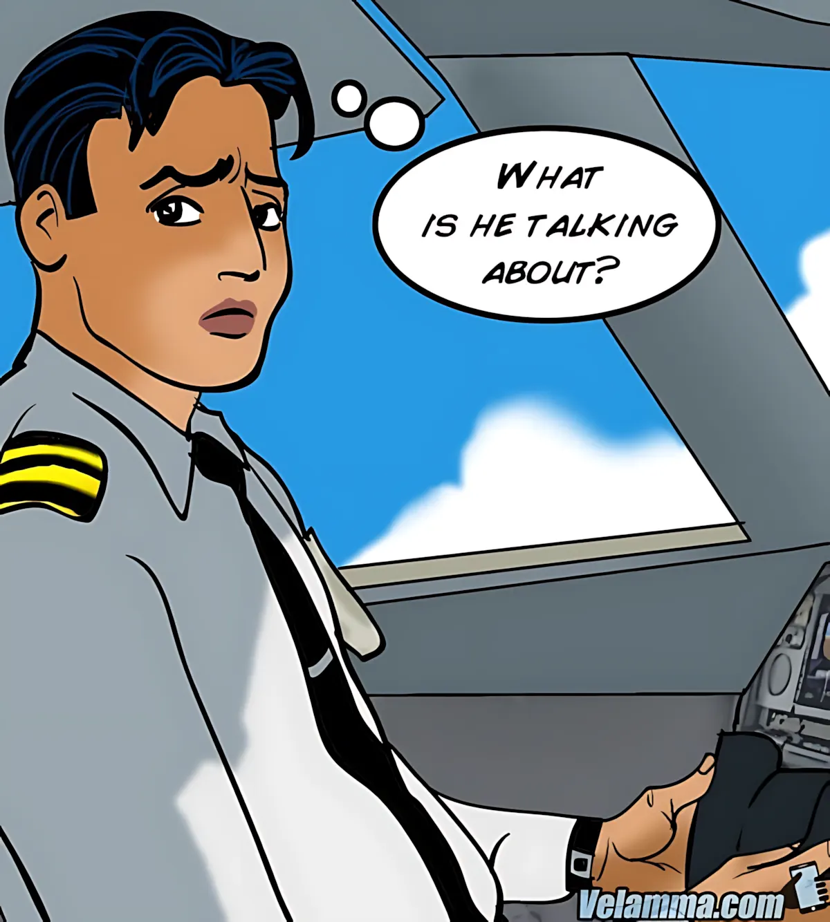 Velamma All Episodes Comics, 56 . Velamma - Episode 56 - Cocks In The Cockpit, page 111 of 221
