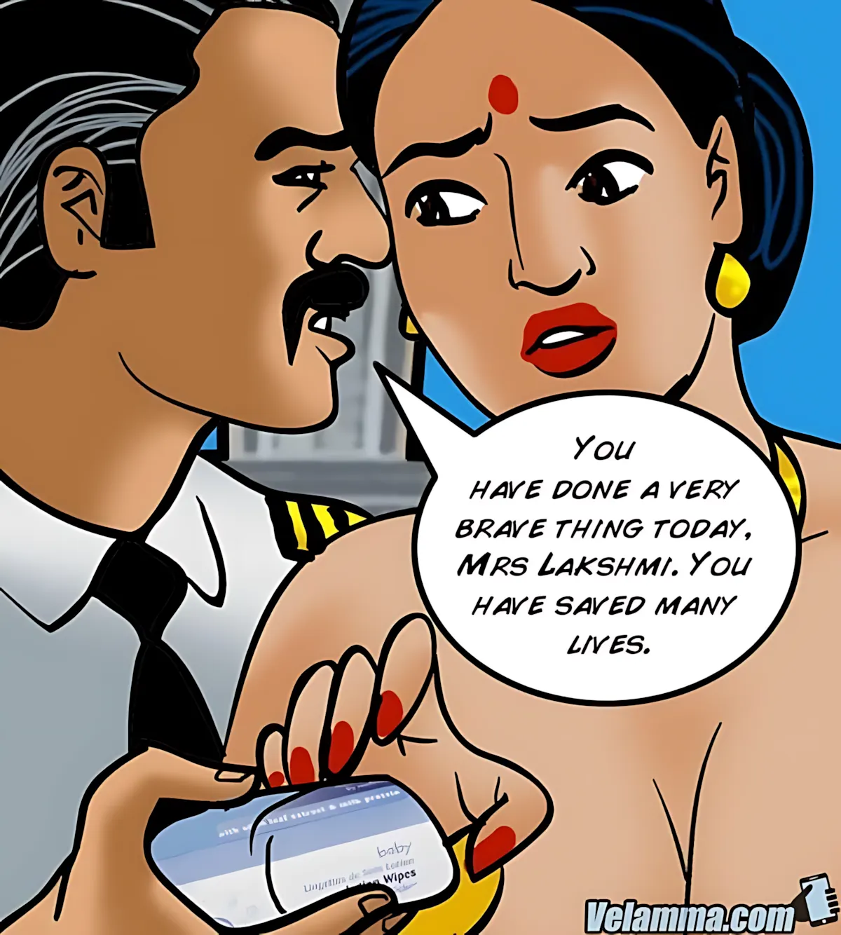 Velamma All Episodes Comics, 56 . Velamma - Episode 56 - Cocks In The Cockpit, page 211 of 221