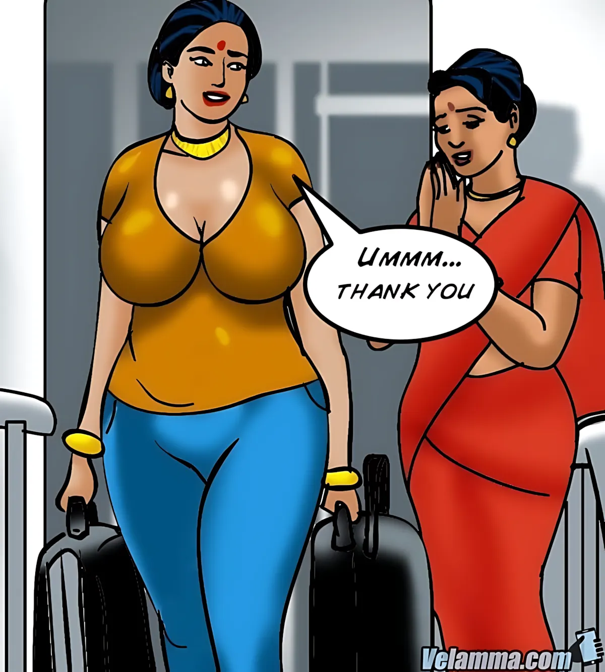 Velamma All Episodes Comics, 56 . Velamma - Episode 56 - Cocks In The Cockpit, page 216 of 221