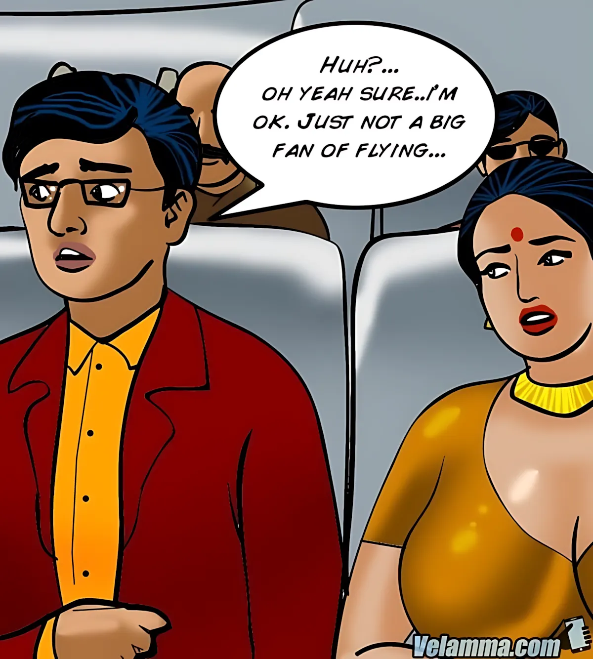 Velamma All Episodes Comics, 56 . Velamma - Episode 56 - Cocks In The Cockpit, page 62 of 221