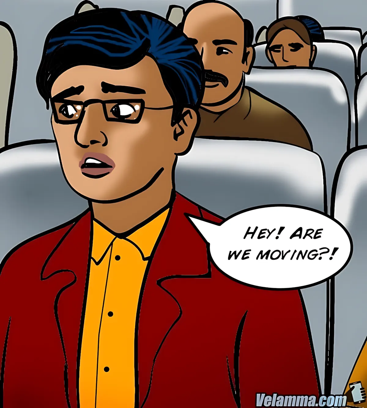 Velamma All Episodes Comics, 56 . Velamma - Episode 56 - Cocks In The Cockpit, page 64 of 221