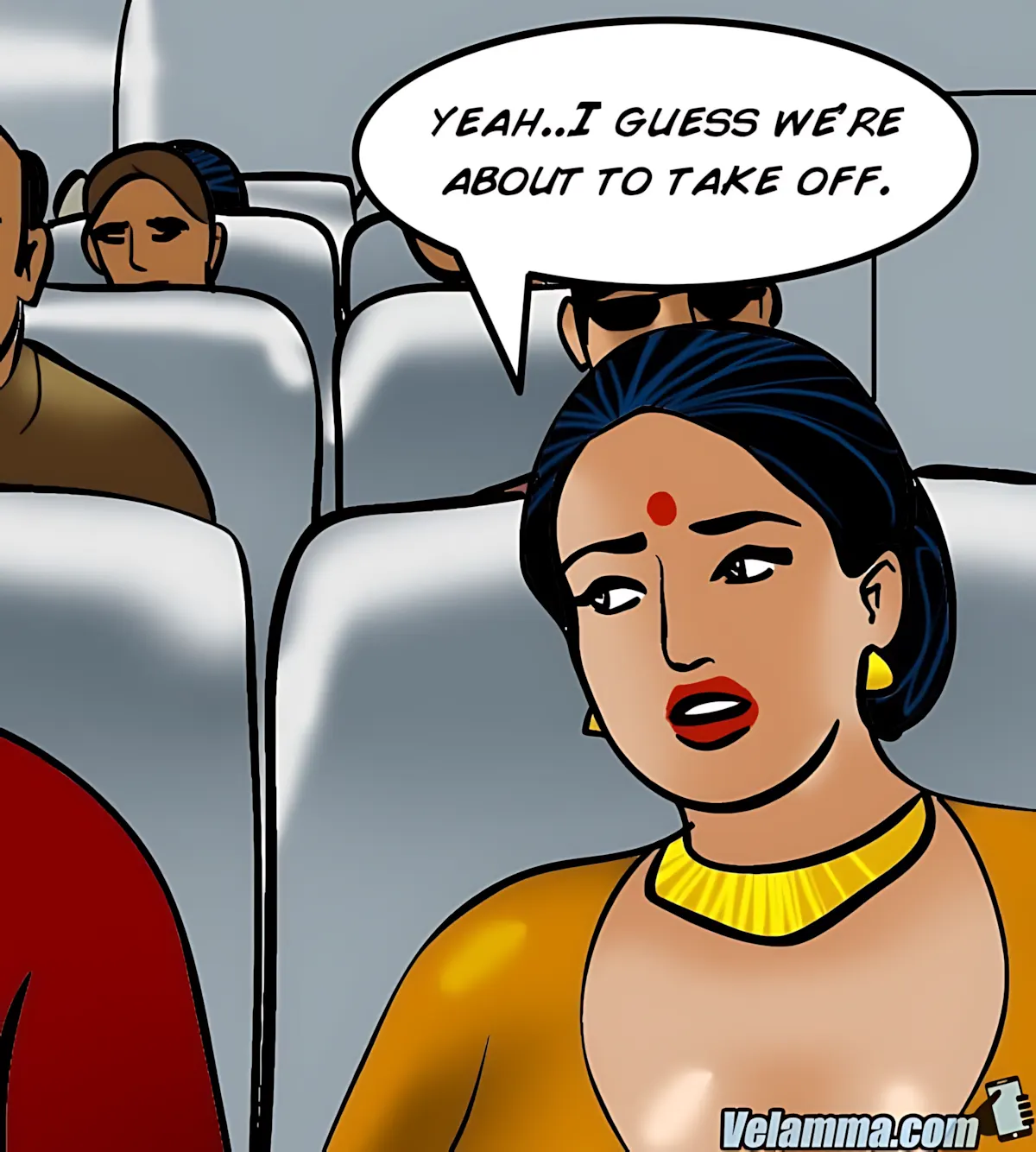Velamma All Episodes Comics, 56 . Velamma - Episode 56 - Cocks In The Cockpit, page 65 of 221