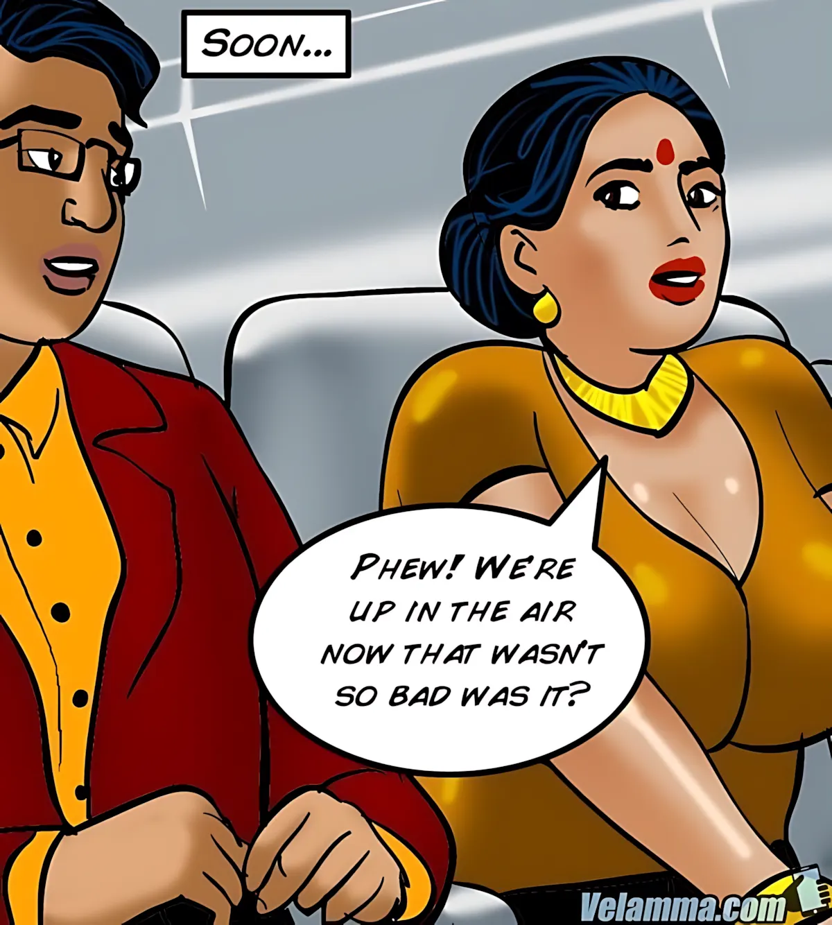 Velamma All Episodes Comics, 56 . Velamma - Episode 56 - Cocks In The Cockpit, page 71 of 221