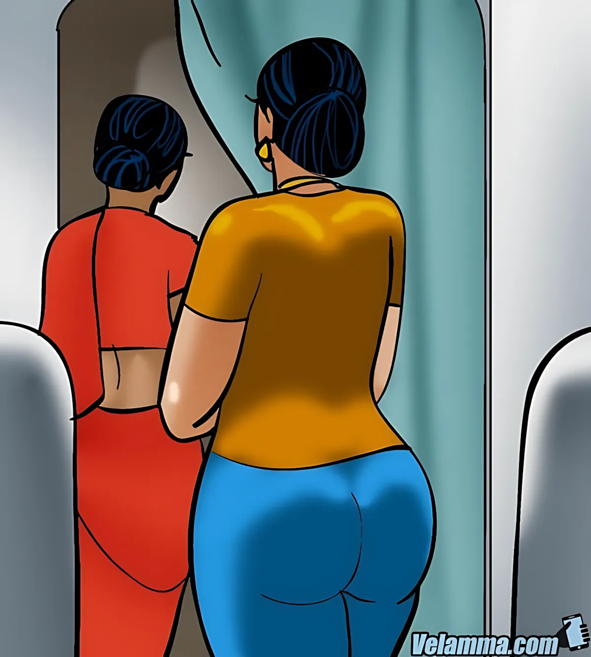 Velamma All Episodes Comics, 56 . Velamma - Episode 56 - Cocks In The Cockpit, page 76 of 221