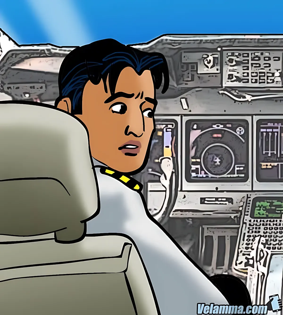 Velamma All Episodes Comics, 56 . Velamma - Episode 56 - Cocks In The Cockpit, page 80 of 221