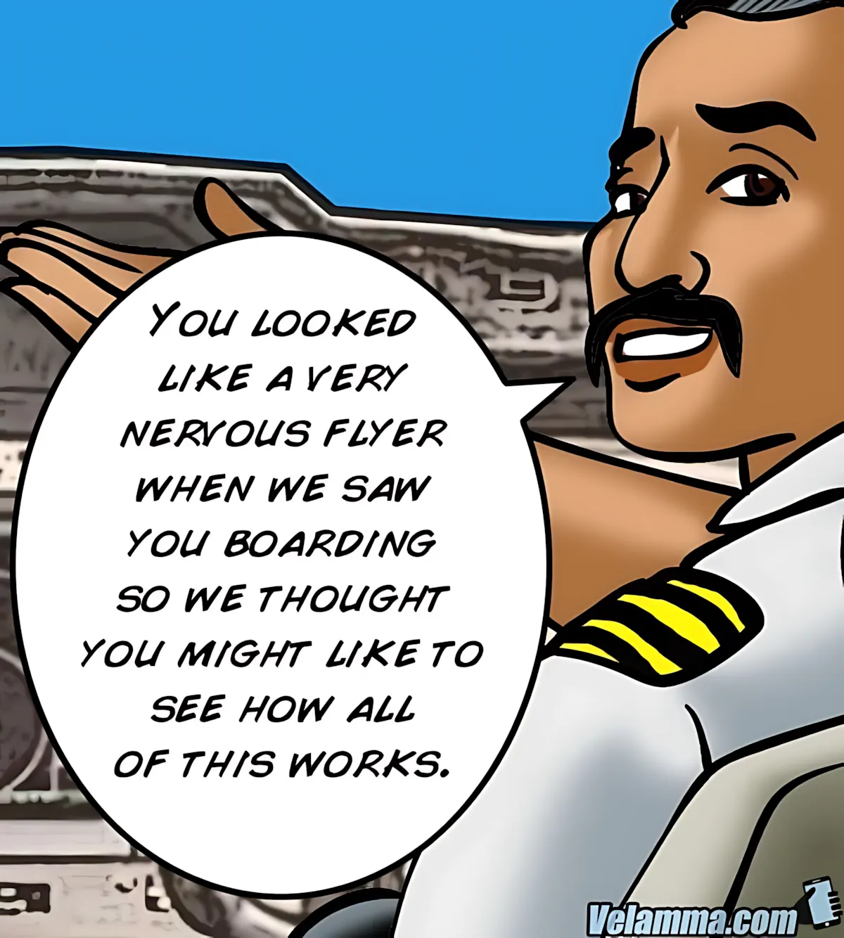 Velamma All Episodes Comics, 56 . Velamma - Episode 56 - Cocks In The Cockpit, page 82 of 221