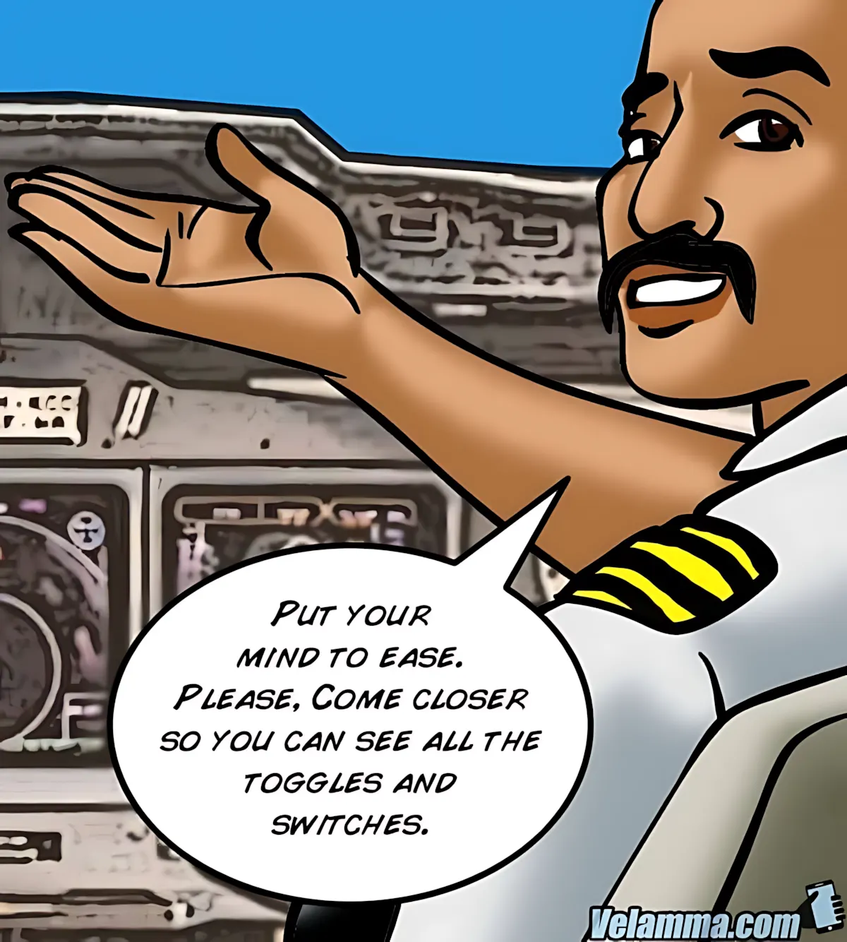Velamma All Episodes Comics, 56 . Velamma - Episode 56 - Cocks In The Cockpit, page 83 of 221
