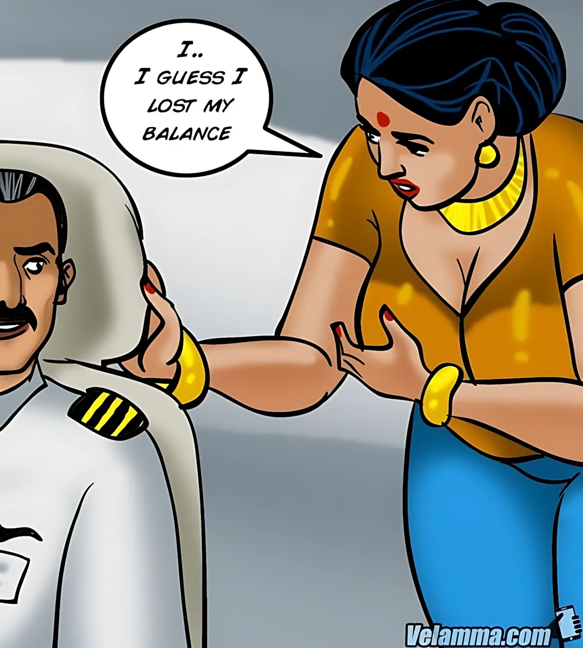 Velamma All Episodes Comics, 56 . Velamma - Episode 56 - Cocks In The Cockpit, page 91 of 221