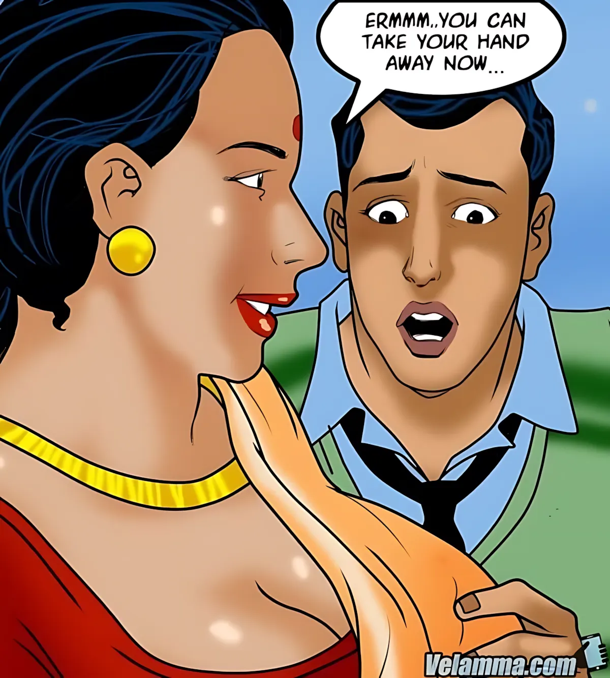 Velamma All Episodes Comics, 55 . Velamma - Episode 55 - Monsoon Poon, page 11 of 187