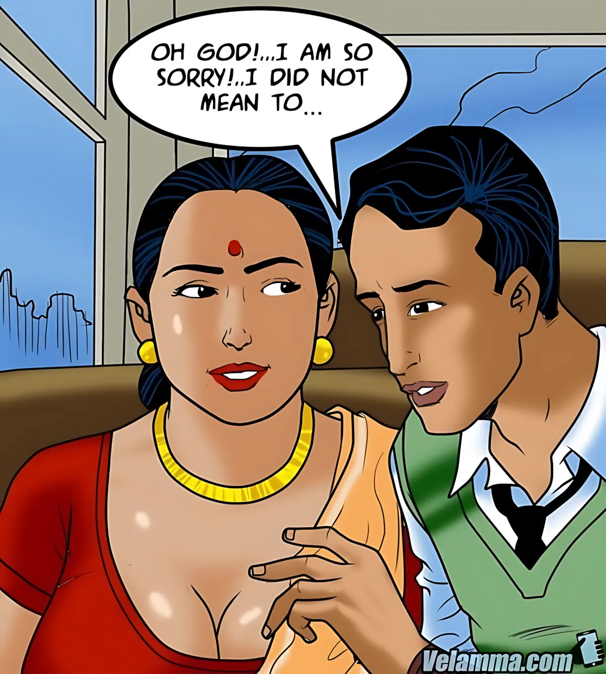 Velamma All Episodes Comics, 55 . Velamma - Episode 55 - Monsoon Poon, page 12 of 187