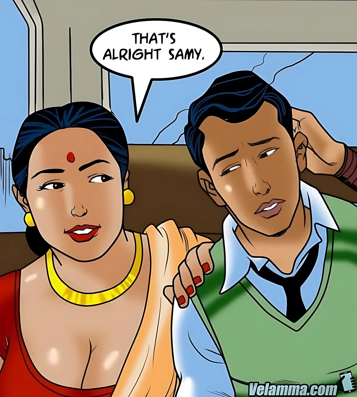 Velamma All Episodes Comics, 55 . Velamma - Episode 55 - Monsoon Poon, page 13 of 187