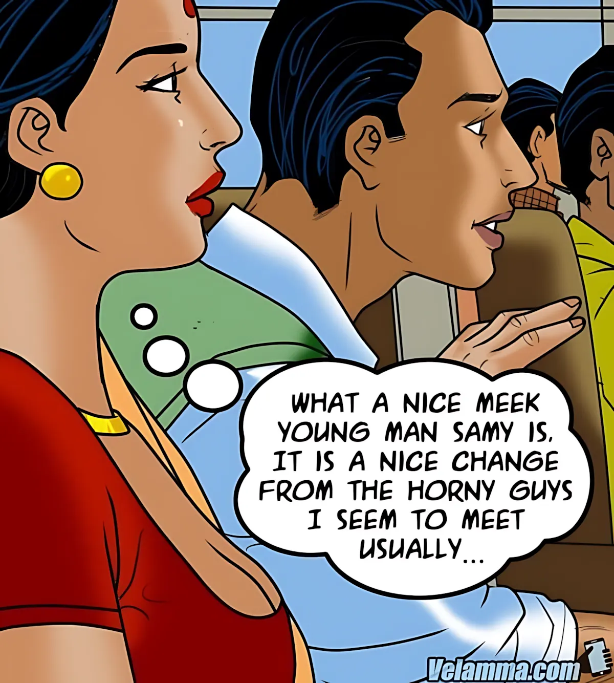 Velamma All Episodes Comics, 55 . Velamma - Episode 55 - Monsoon Poon, page 15 of 187