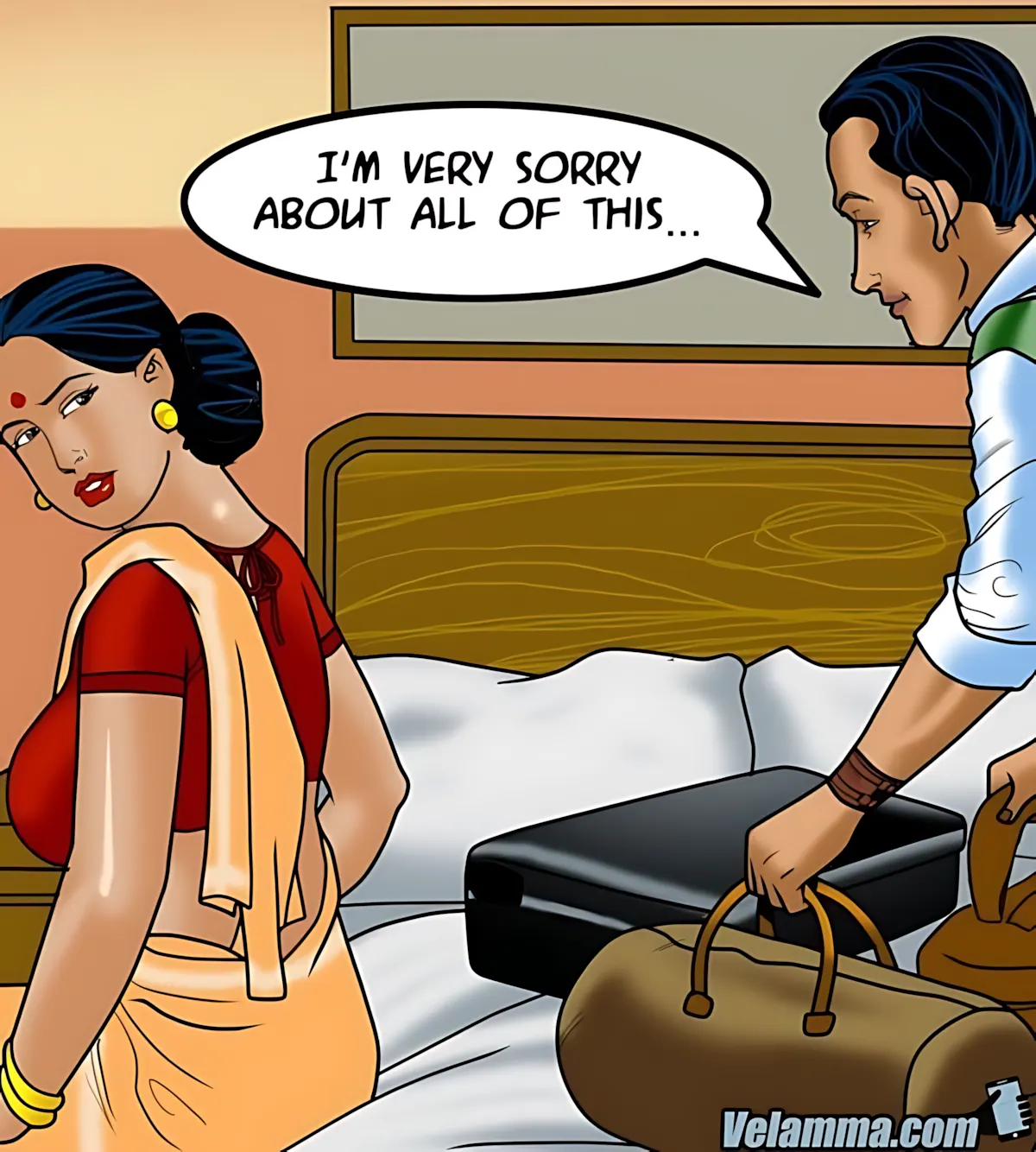 Velamma All Episodes Comics, 55 . Velamma - Episode 55 - Monsoon Poon, page 25 of 187