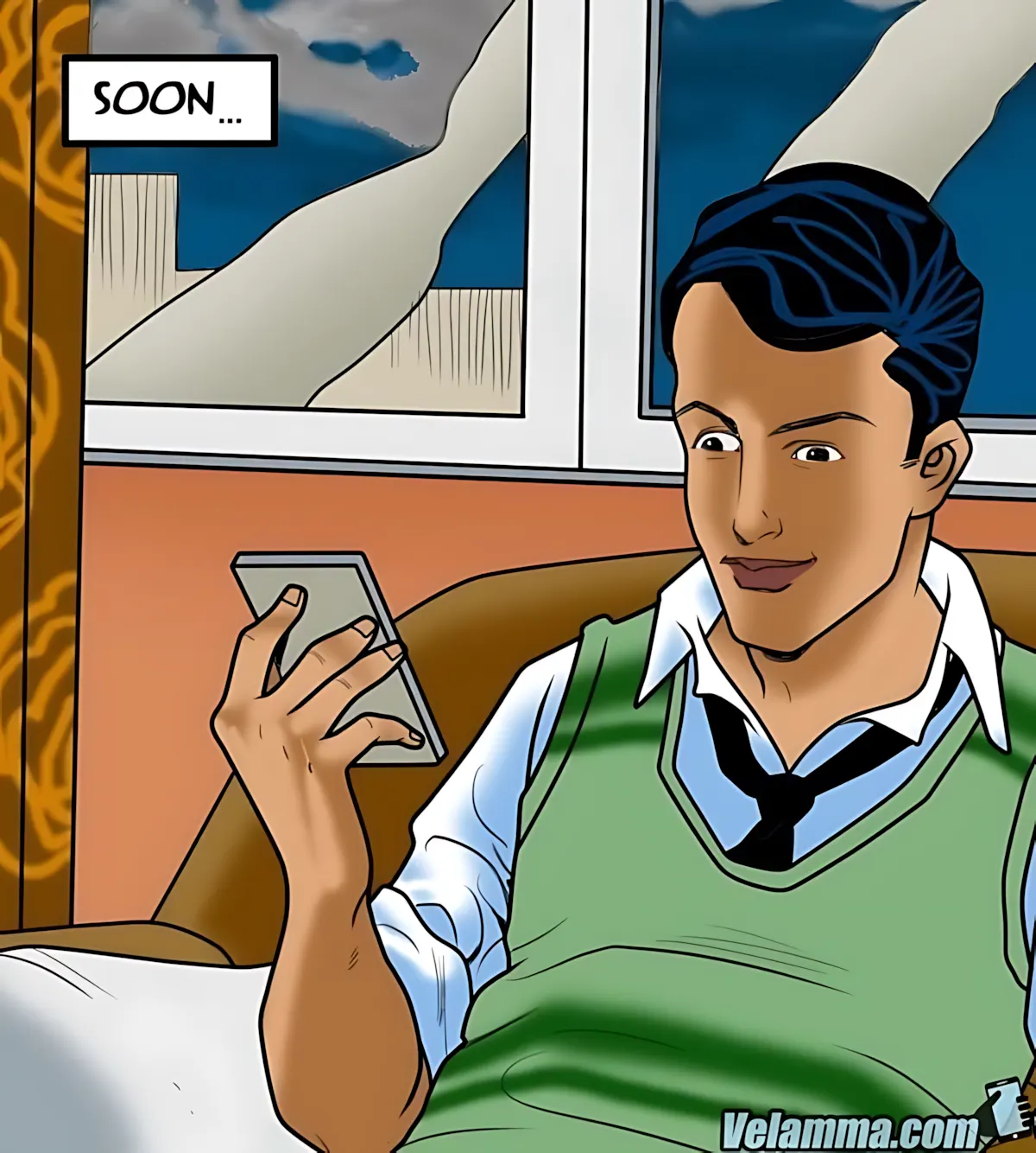 Velamma All Episodes Comics, 55 . Velamma - Episode 55 - Monsoon Poon, page 37 of 187
