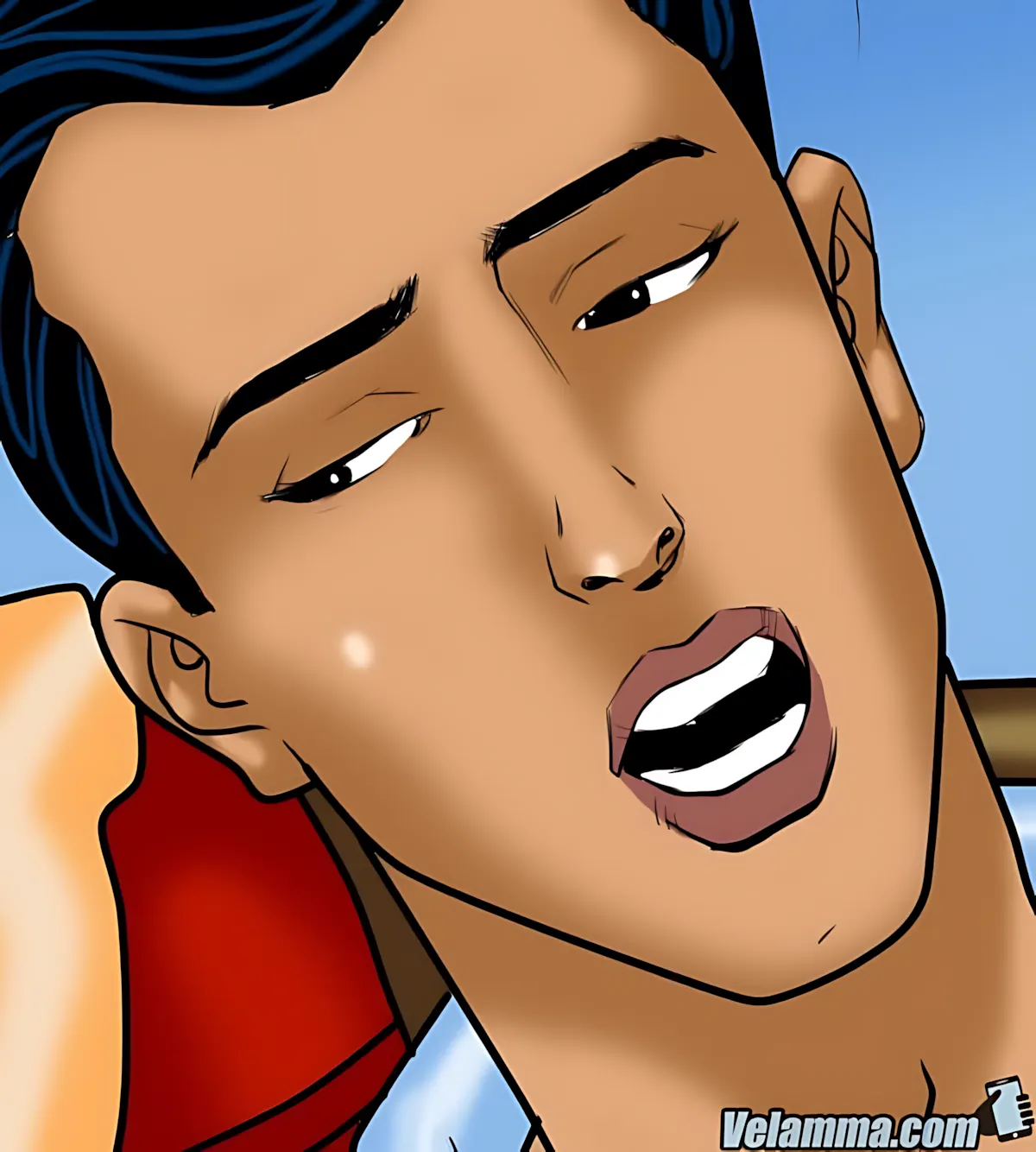 Velamma All Episodes Comics, 55 . Velamma - Episode 55 - Monsoon Poon, page 6 of 187