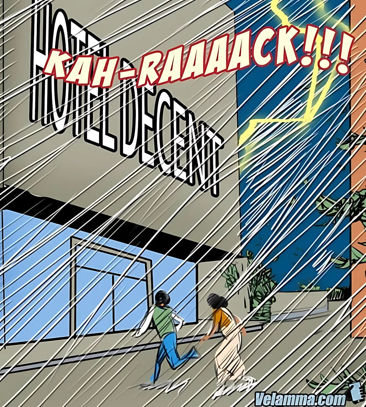 Velamma All Episodes Comics, 55 . Velamma - Episode 55 - Monsoon Poon, page 64 of 187