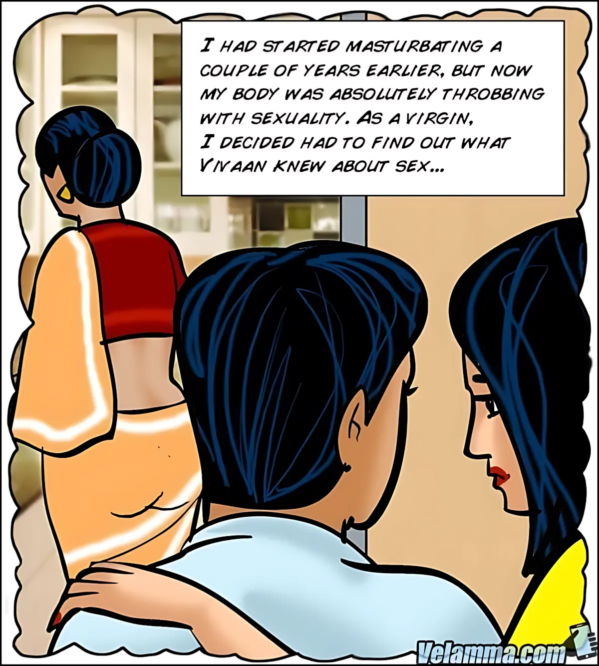 Velamma All Episodes Comics, 53 . Velamma - Episode 53 - Peephole, page 36 of 213
