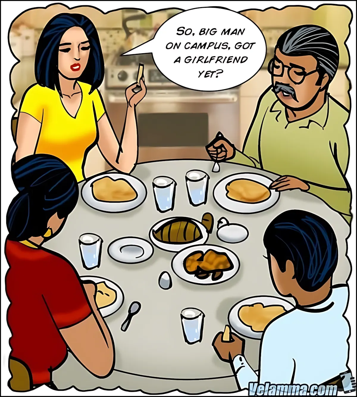 Velamma All Episodes Comics, 53 . Velamma - Episode 53 - Peephole, page 45 of 213