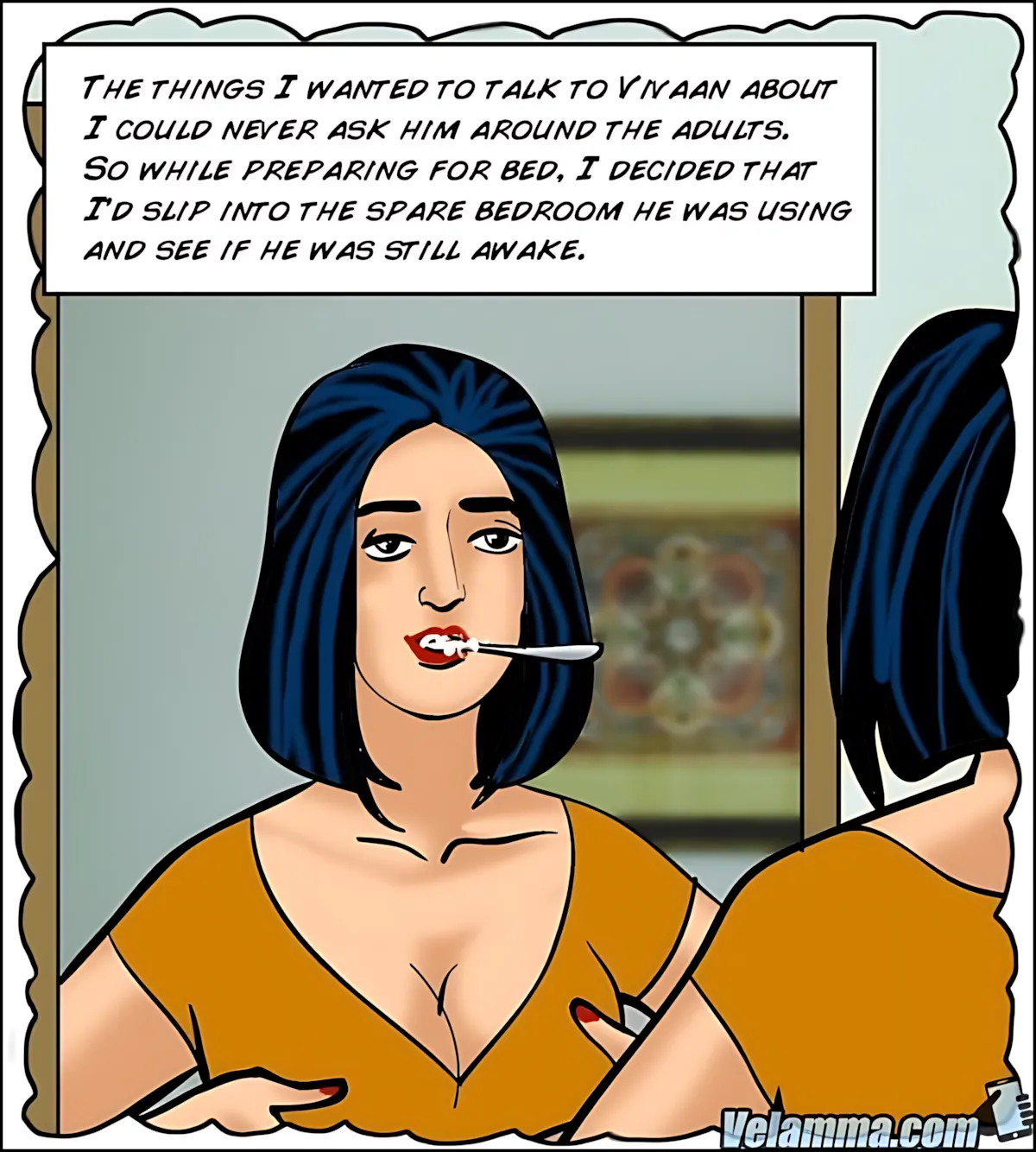 Velamma All Episodes Comics, 53 . Velamma - Episode 53 - Peephole, page 46 of 213