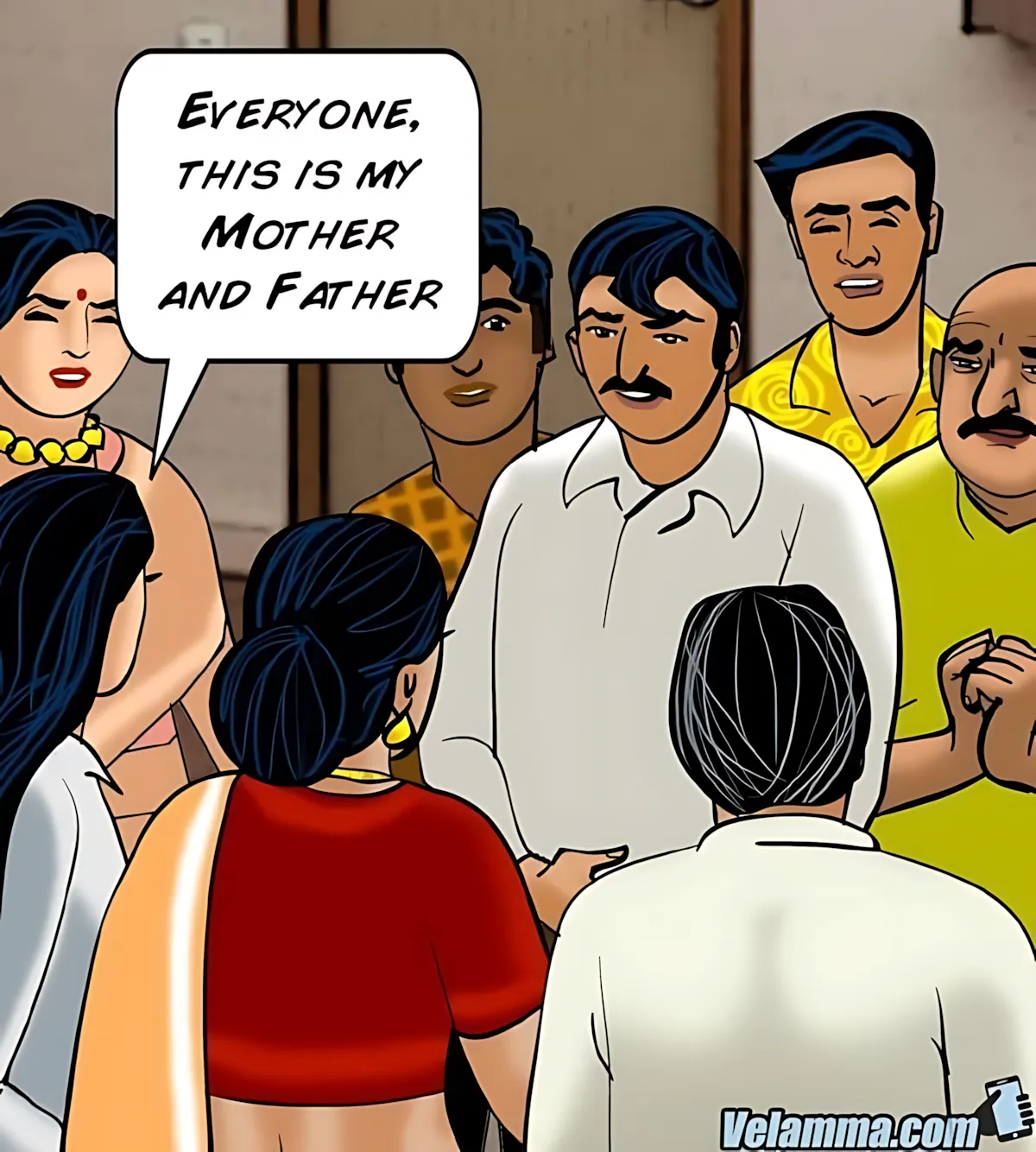 Velamma All Episodes Comics, 52 . Velamma - Episode 52 - Caught In The Act, page 5 of 199