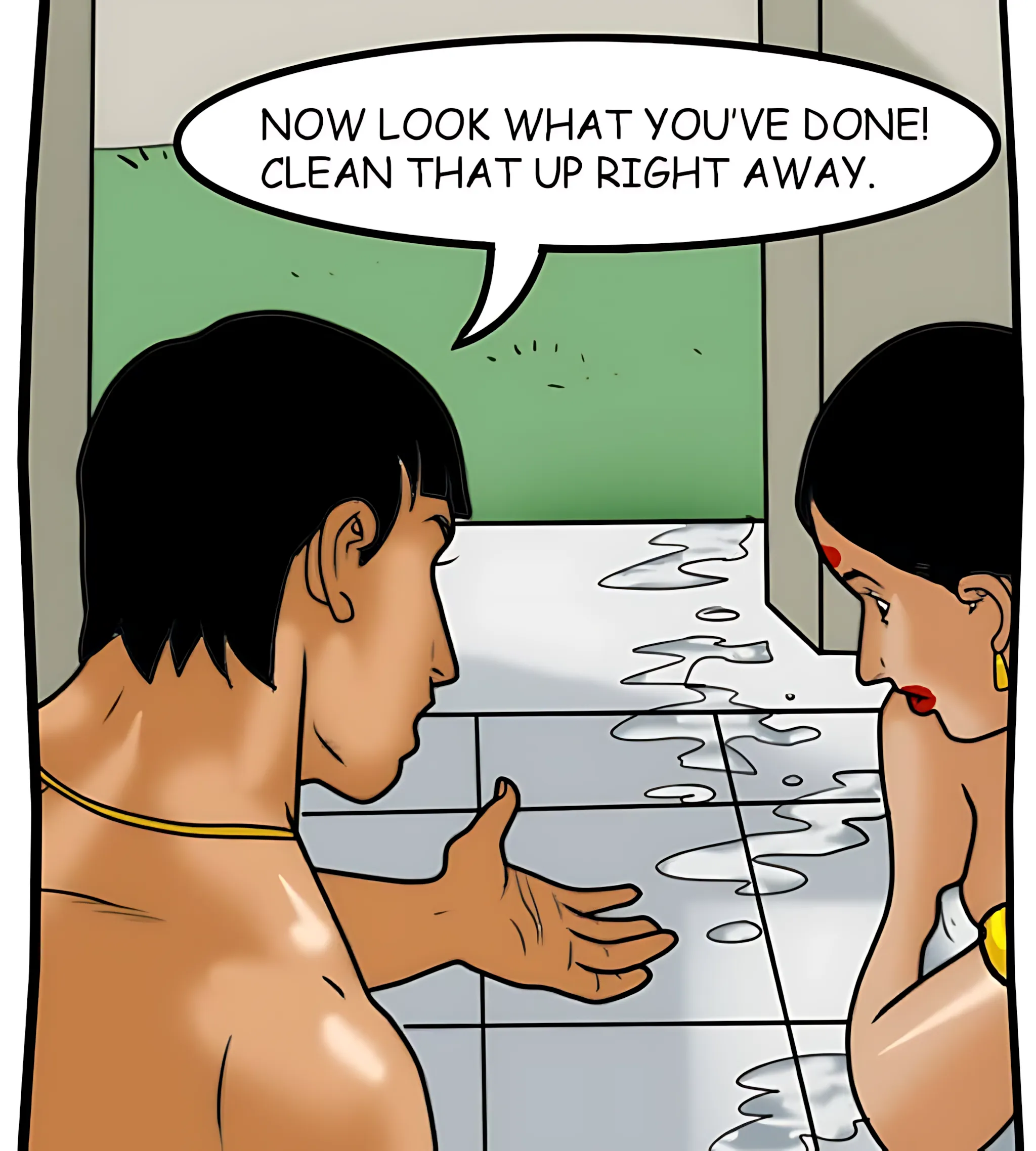 Velamma All Episodes Comics, 51 . Velamma - Episode 51 - Maid In India, page 109 of 164